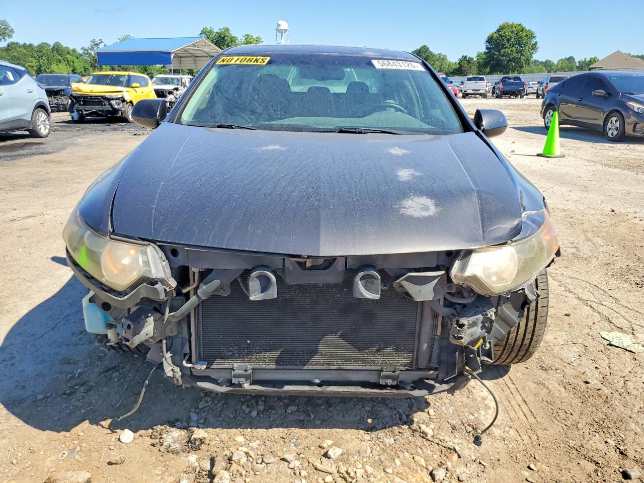 2013 Acura Tsx Charcoal vin: JH4CU2F43DC002206