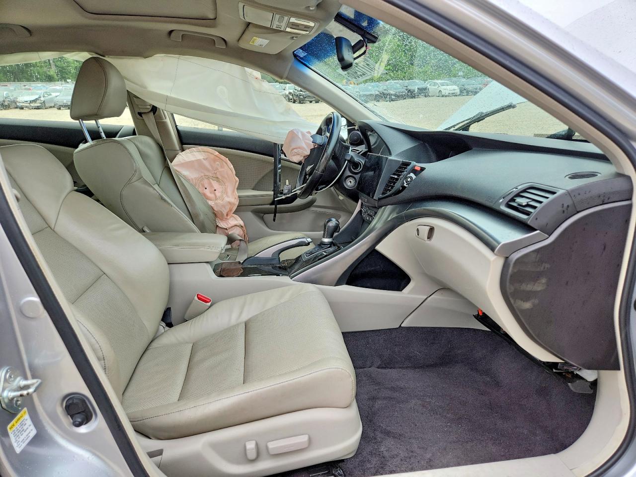 2013 Acura Tsx Silver vin: JH4CU2F43DC012217
