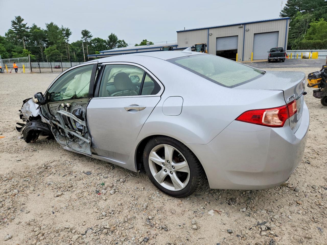 2013 Acura Tsx Silver vin: JH4CU2F43DC012217