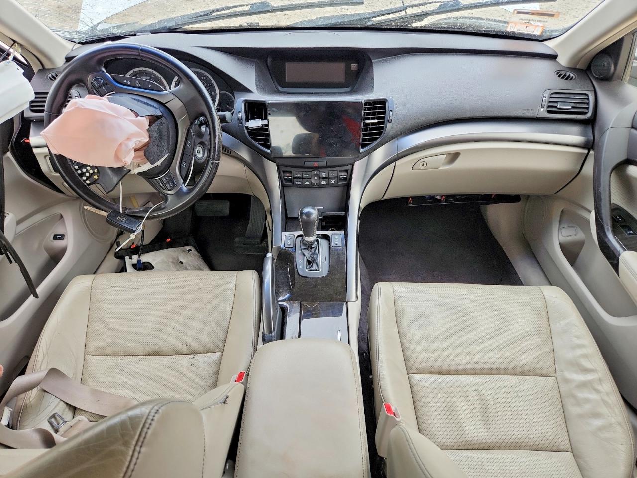 2013 Acura Tsx Silver vin: JH4CU2F43DC012217