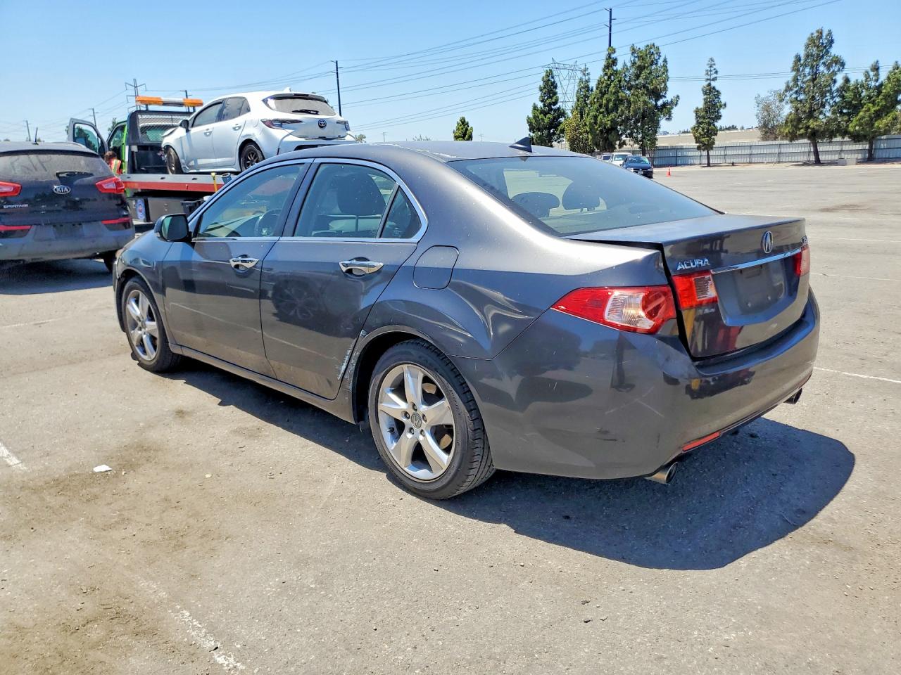 2013 Acura Tsx Gray vin: JH4CU2F43DC012279
