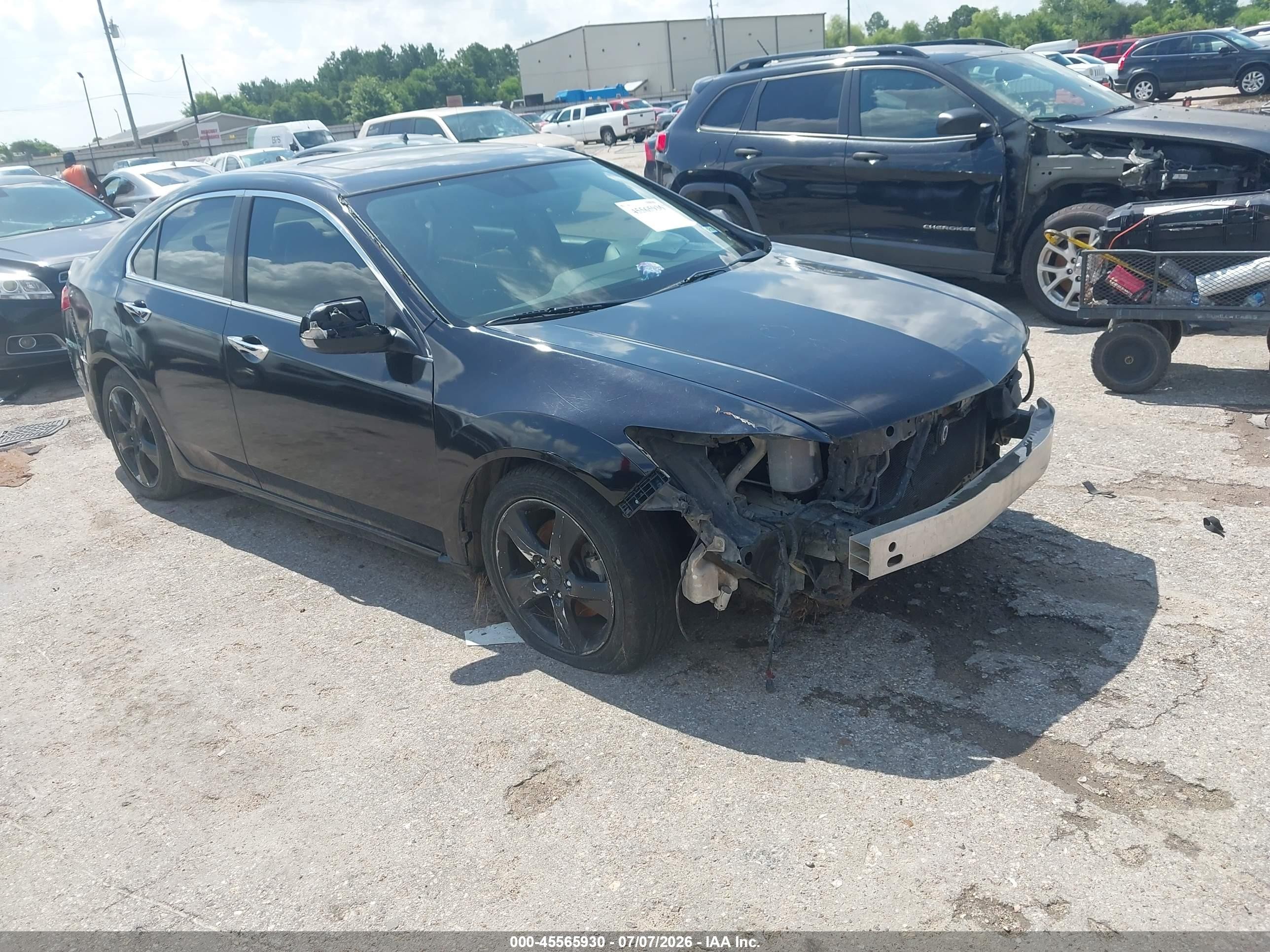 2014 Acura Tsx 2.4 Black vin: JH4CU2F43EC001302