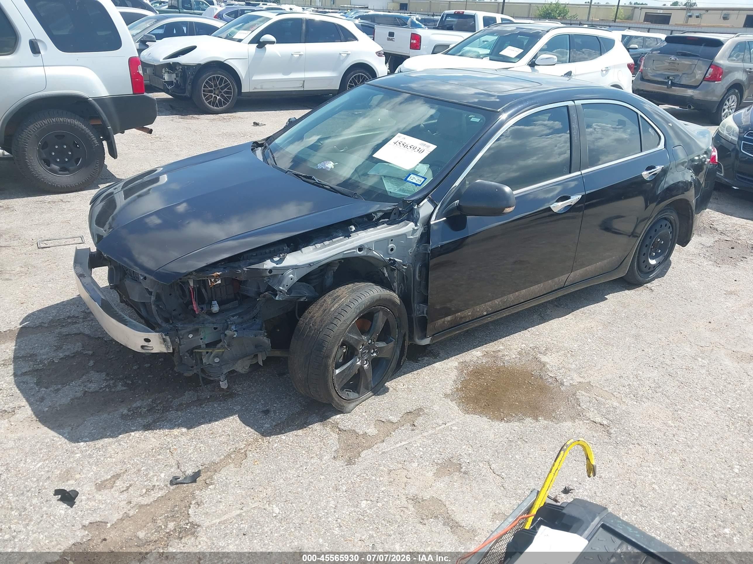 2014 Acura Tsx 2.4 Black vin: JH4CU2F43EC001302