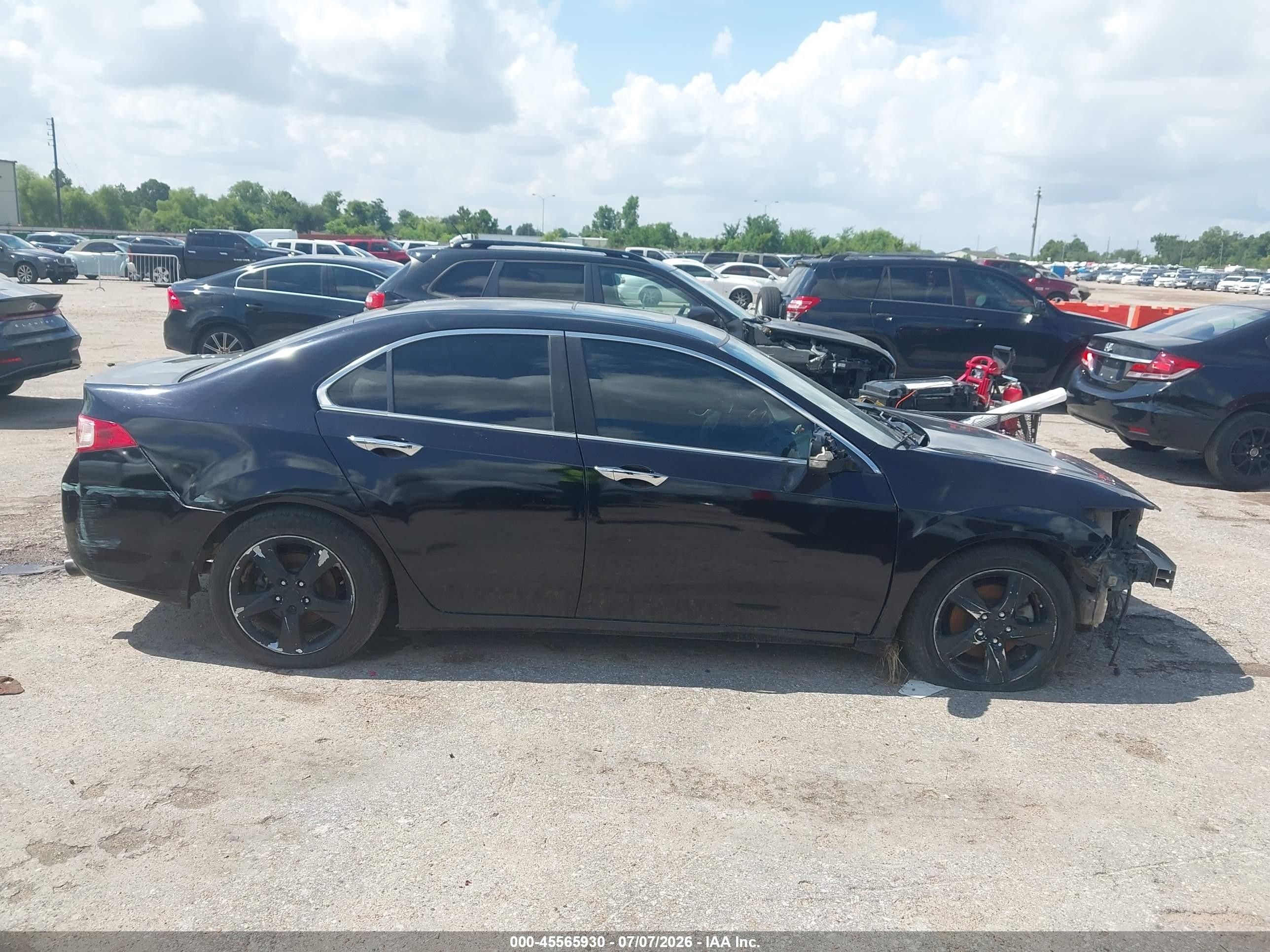 2014 Acura Tsx 2.4 Black vin: JH4CU2F43EC001302