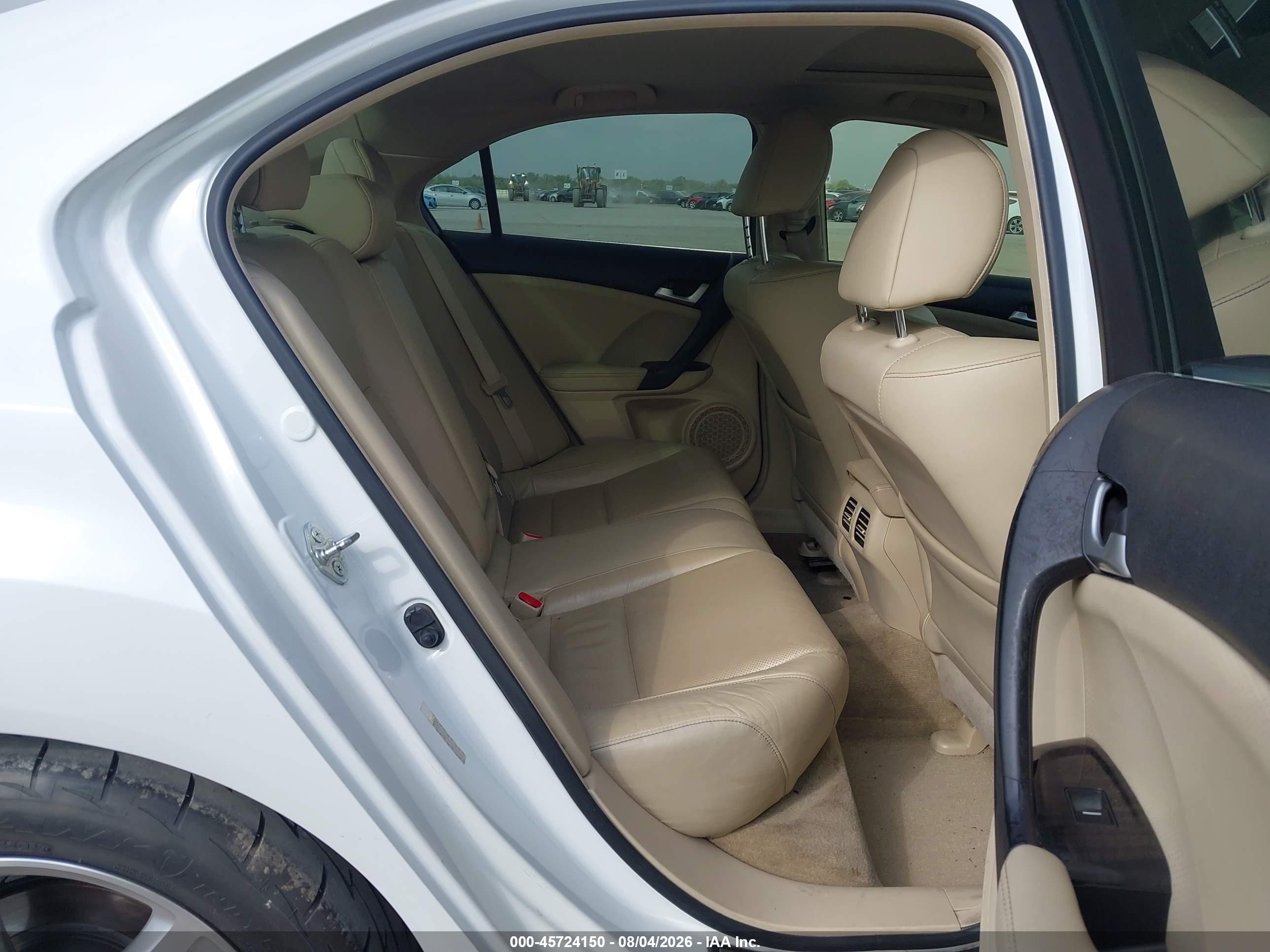 2014 Acura Tsx 2.4 White vin: JH4CU2F43EC003552