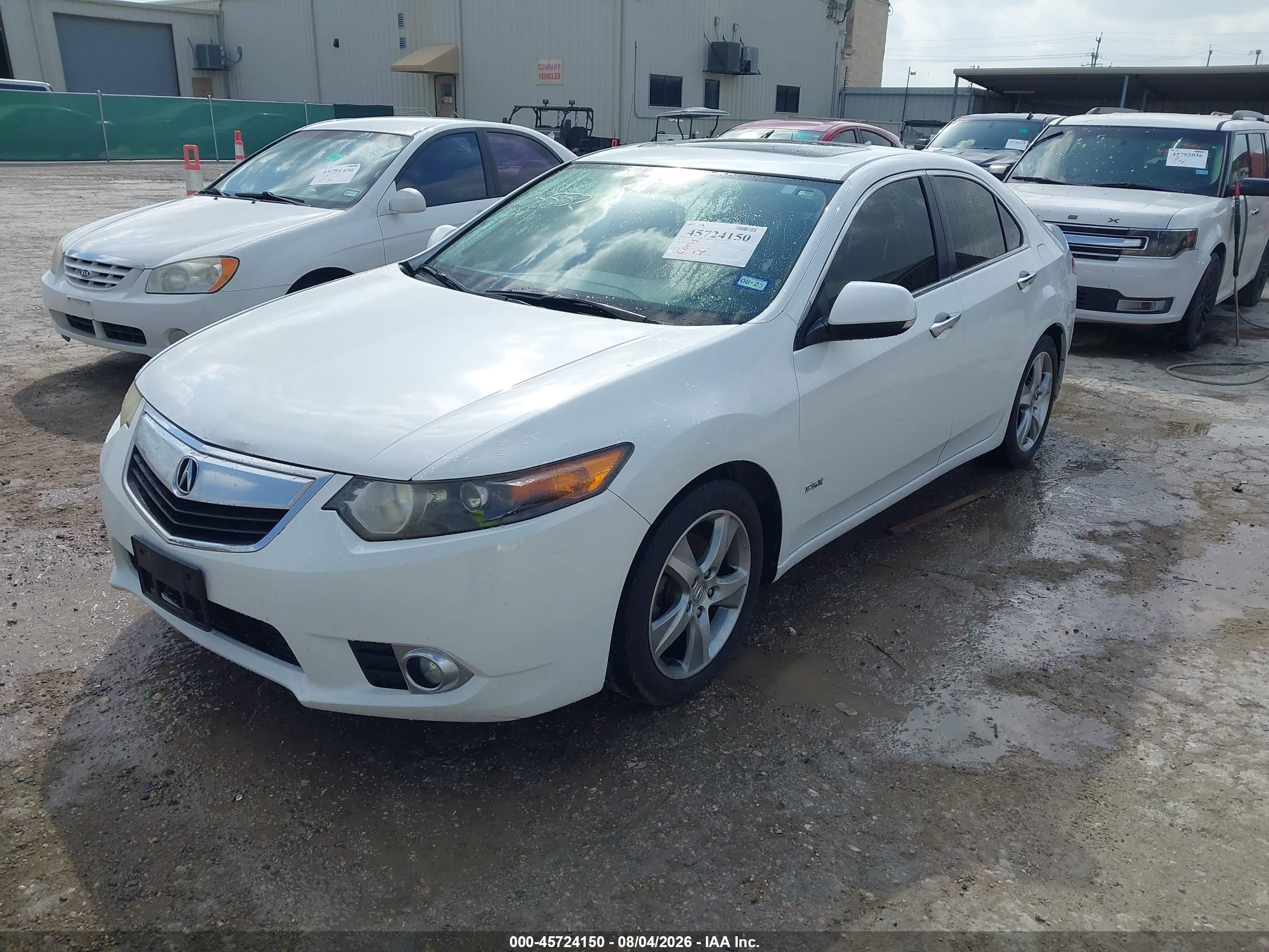 2014 Acura Tsx 2.4 White vin: JH4CU2F43EC003552