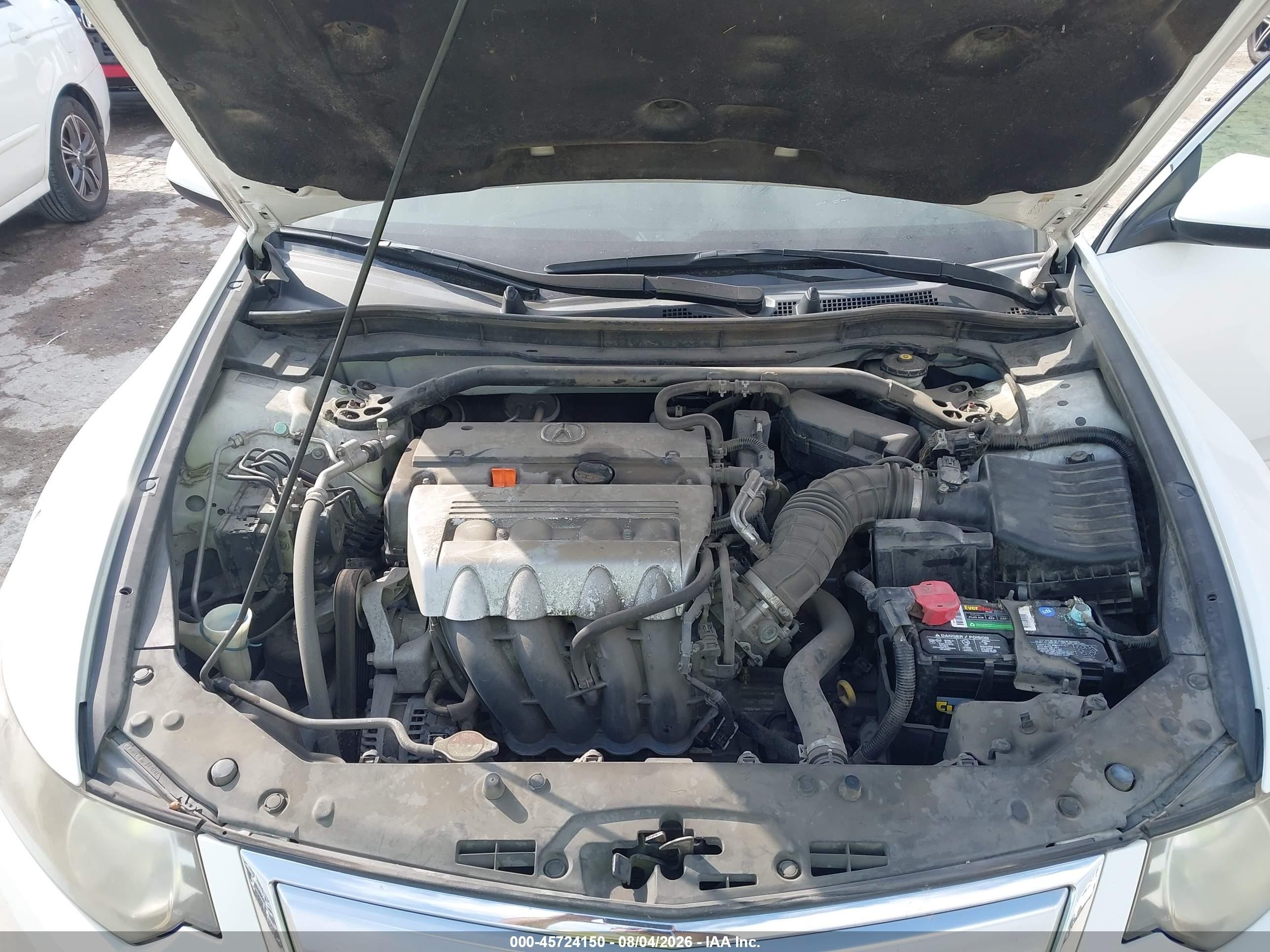 2014 Acura Tsx 2.4 White vin: JH4CU2F43EC003552
