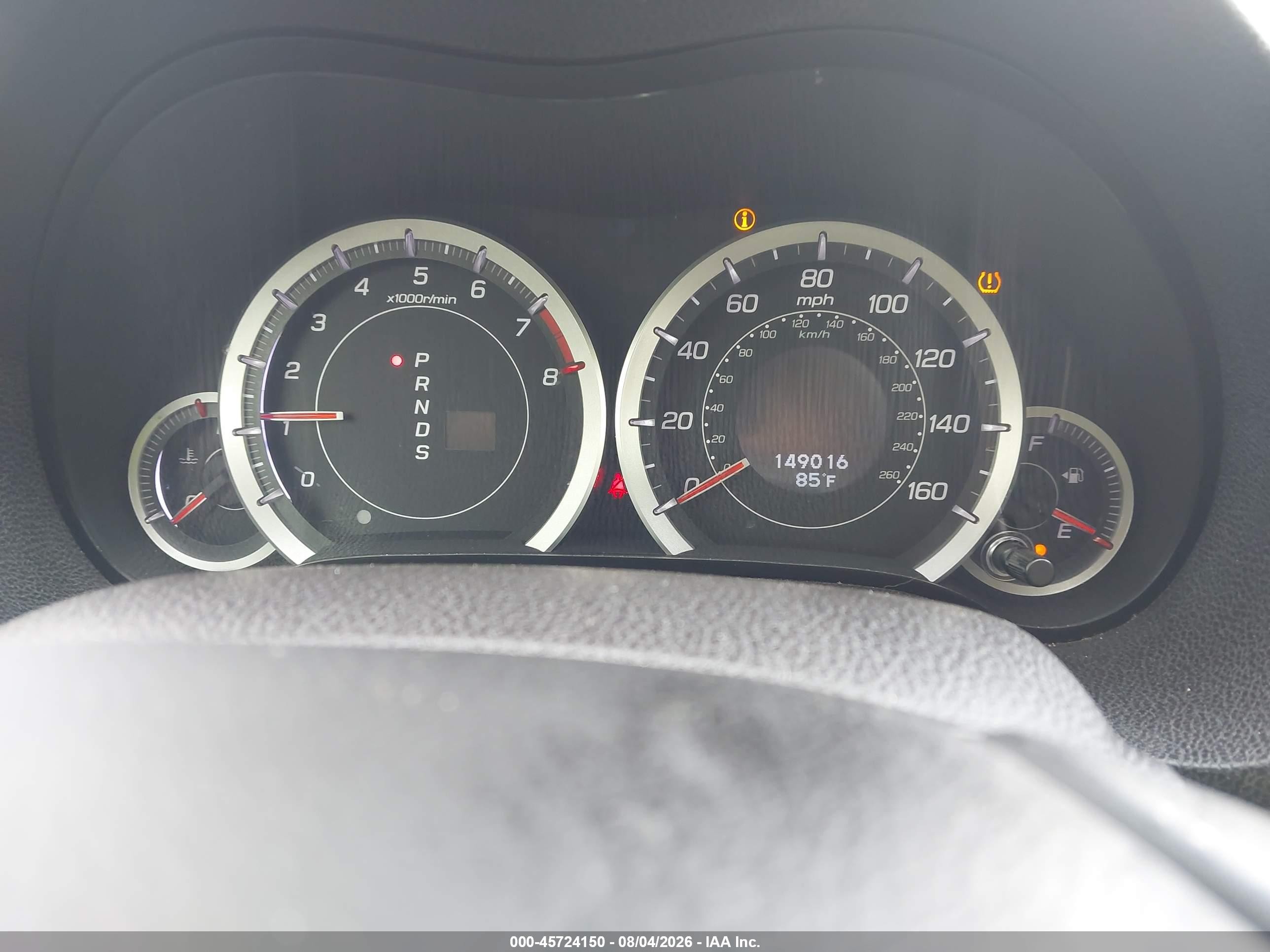 2014 Acura Tsx 2.4 White vin: JH4CU2F43EC003552