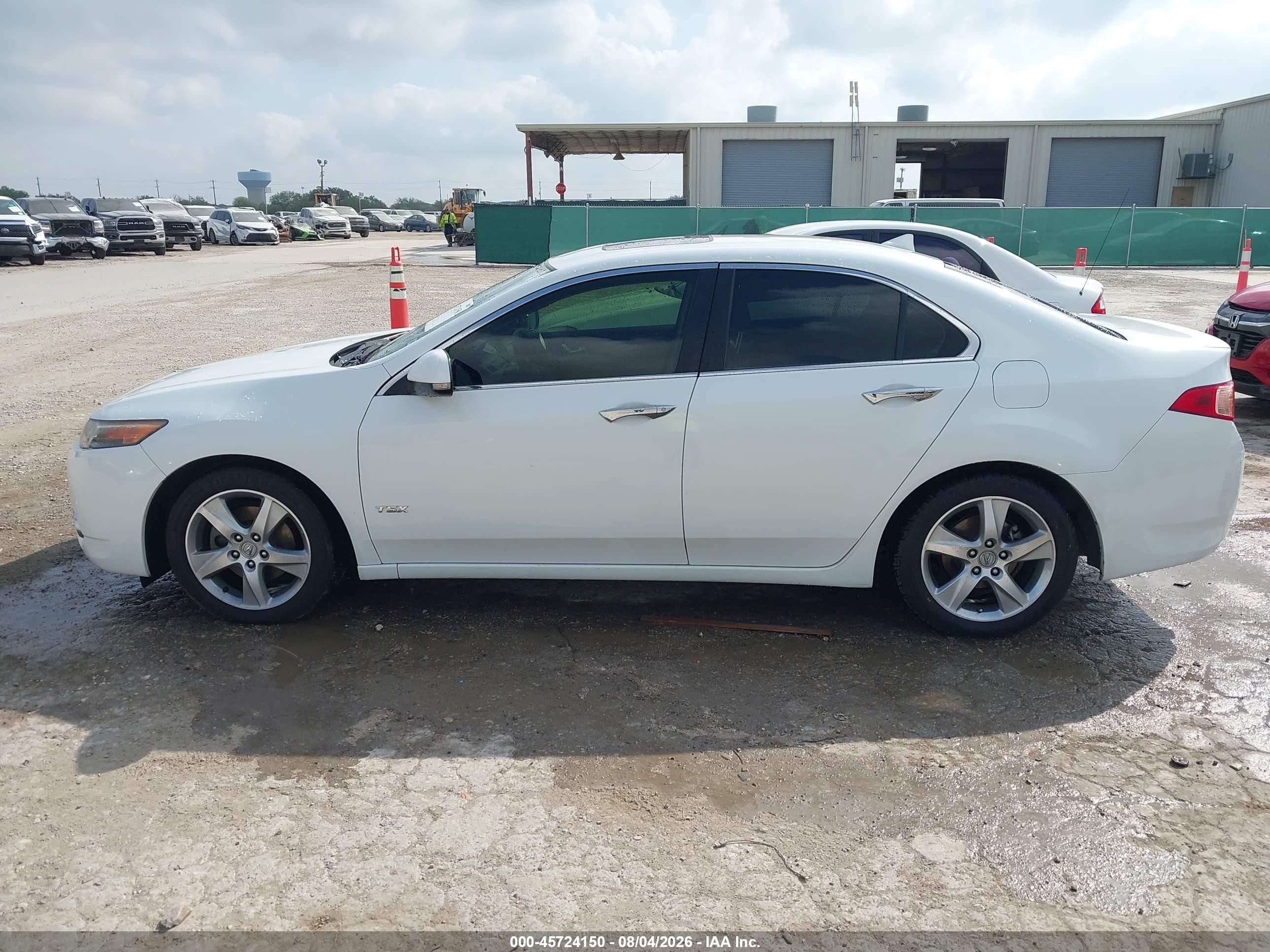 2014 Acura Tsx 2.4 White vin: JH4CU2F43EC003552