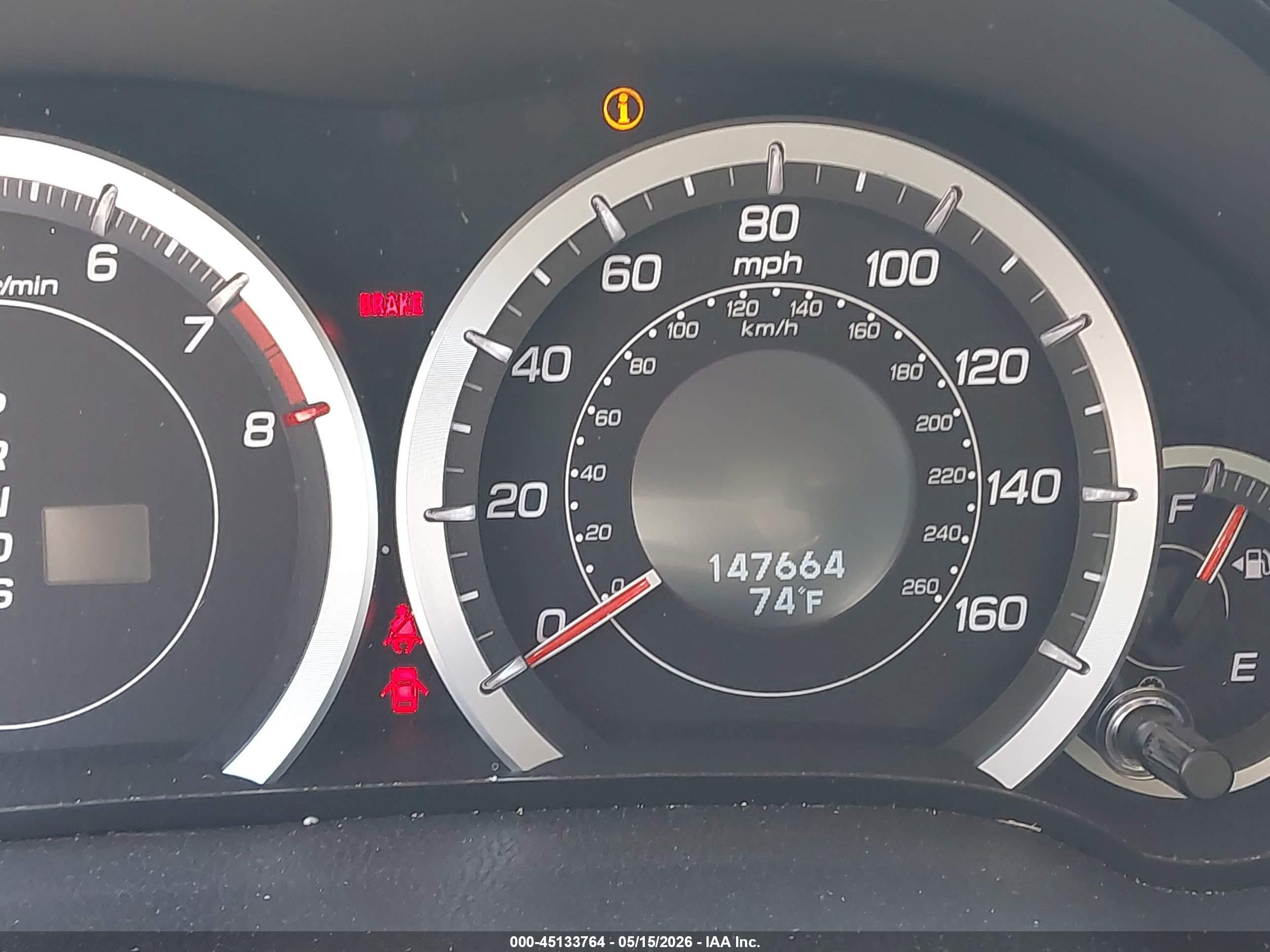 2012 Acura Tsx 2.4 Белый vin: JH4CU2F44CC003413