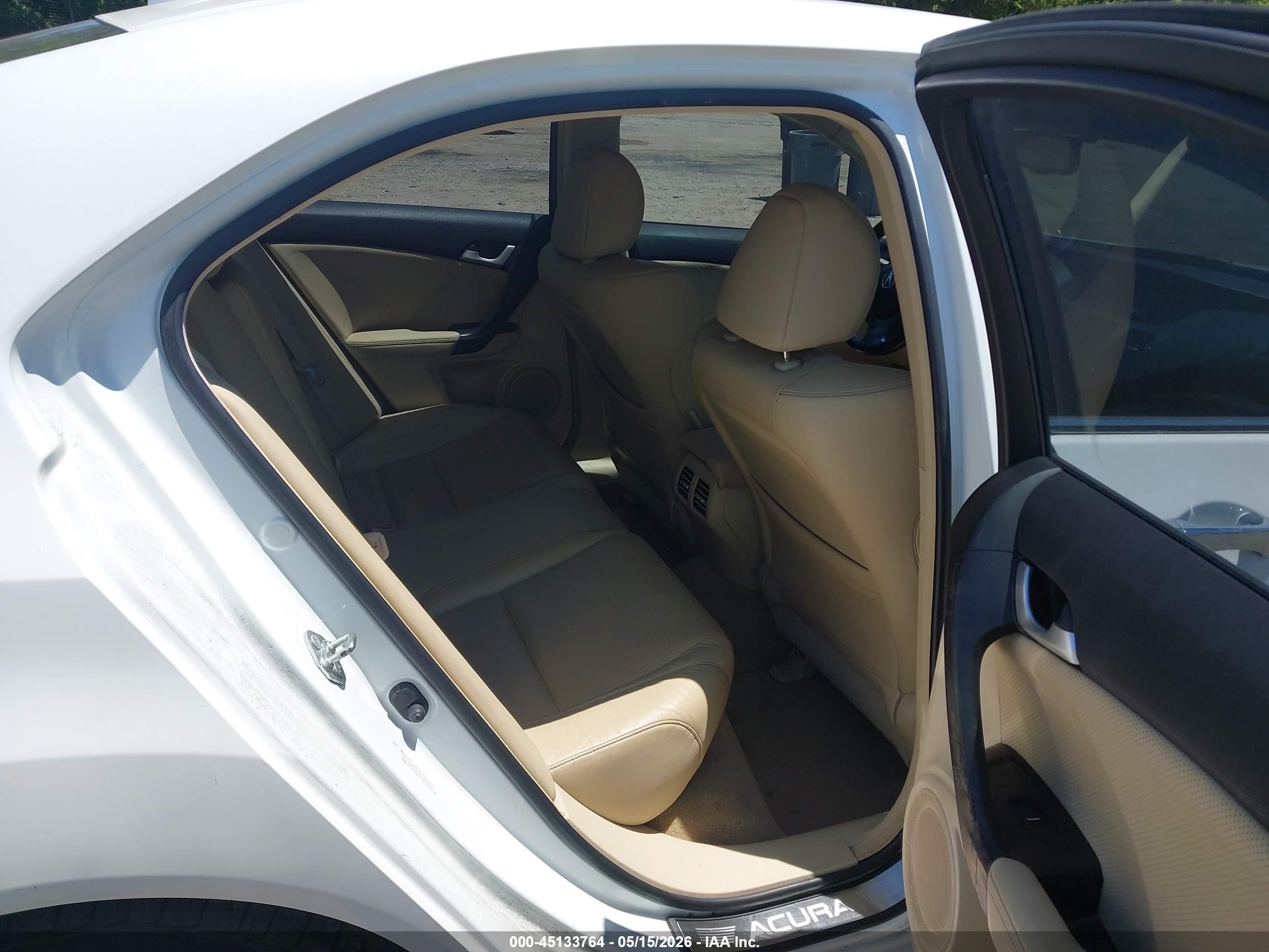 2012 Acura Tsx 2.4 Белый vin: JH4CU2F44CC003413