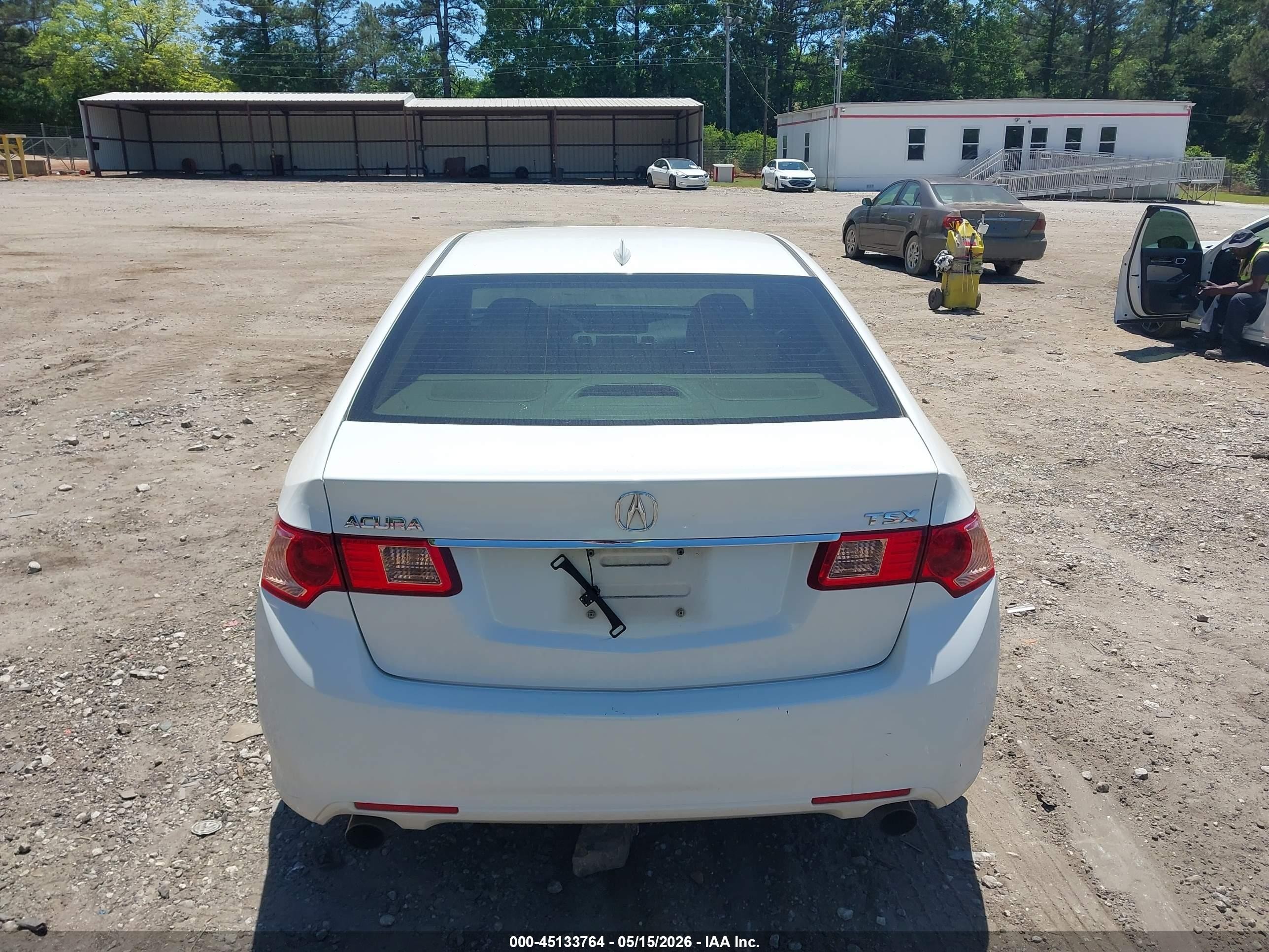 2012 Acura Tsx 2.4 Белый vin: JH4CU2F44CC003413