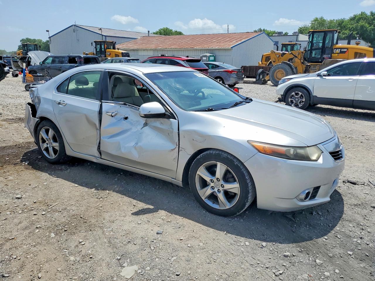 2012 Acura Tsx Silver vin: JH4CU2F44CC011222