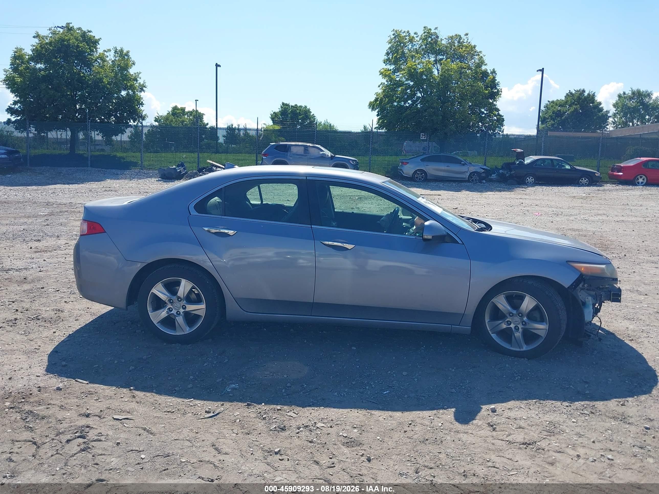 2012 Acura Tsx 2.4 Silver vin: JH4CU2F44CC012127