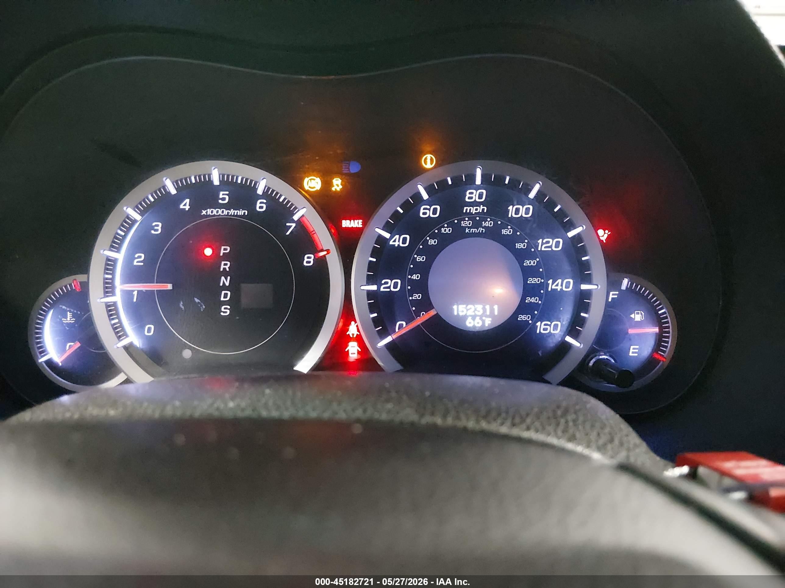 2012 Acura Tsx 2.4 White vin: JH4CU2F44CC012936