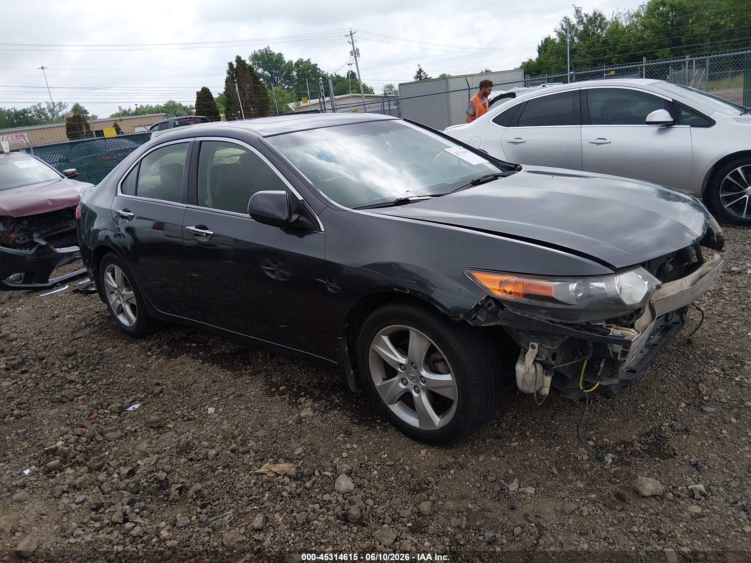 2012 Acura Tsx 2.4 Black vin: JH4CU2F44CC016730