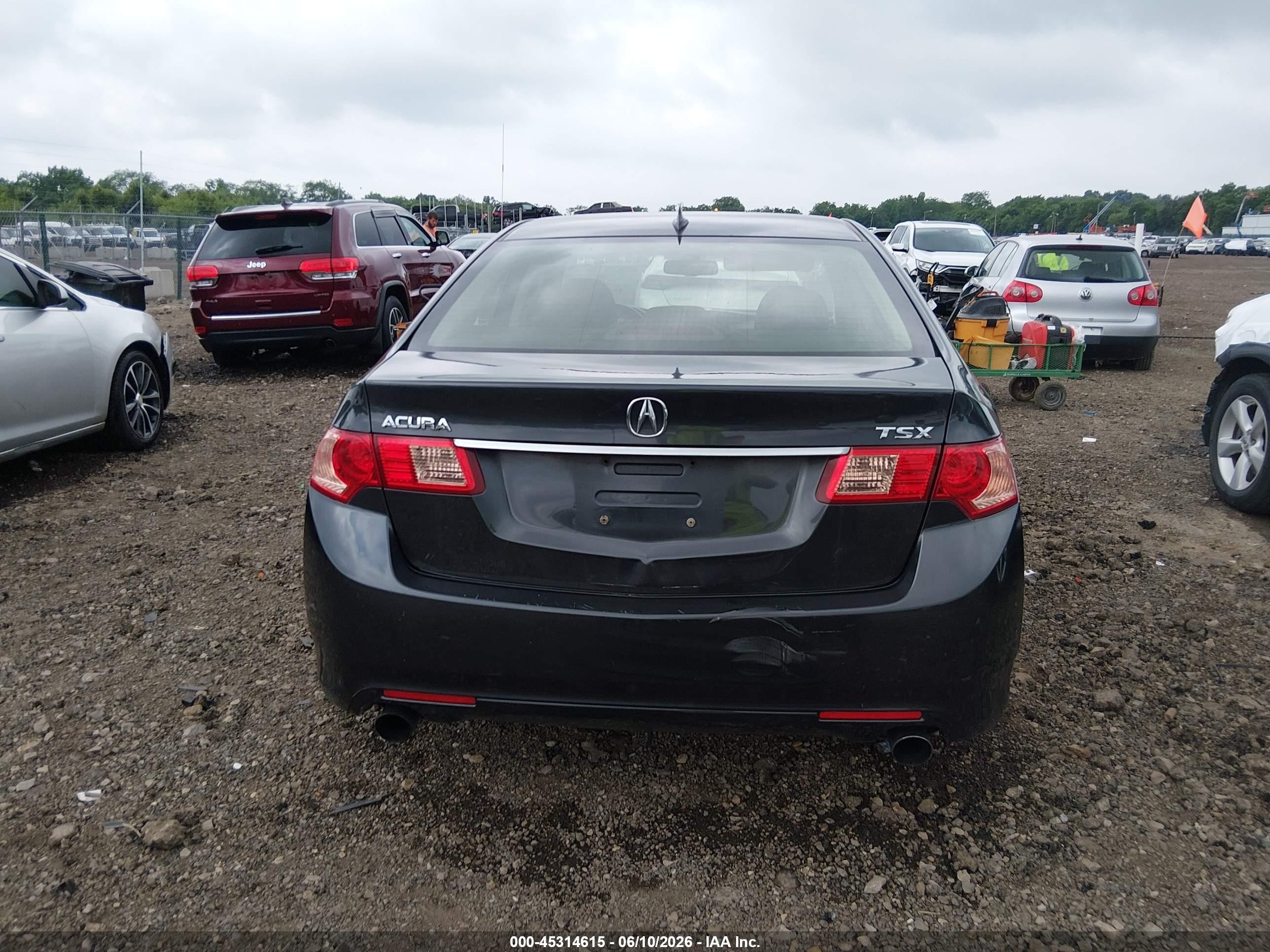 2012 Acura Tsx 2.4 Black vin: JH4CU2F44CC016730
