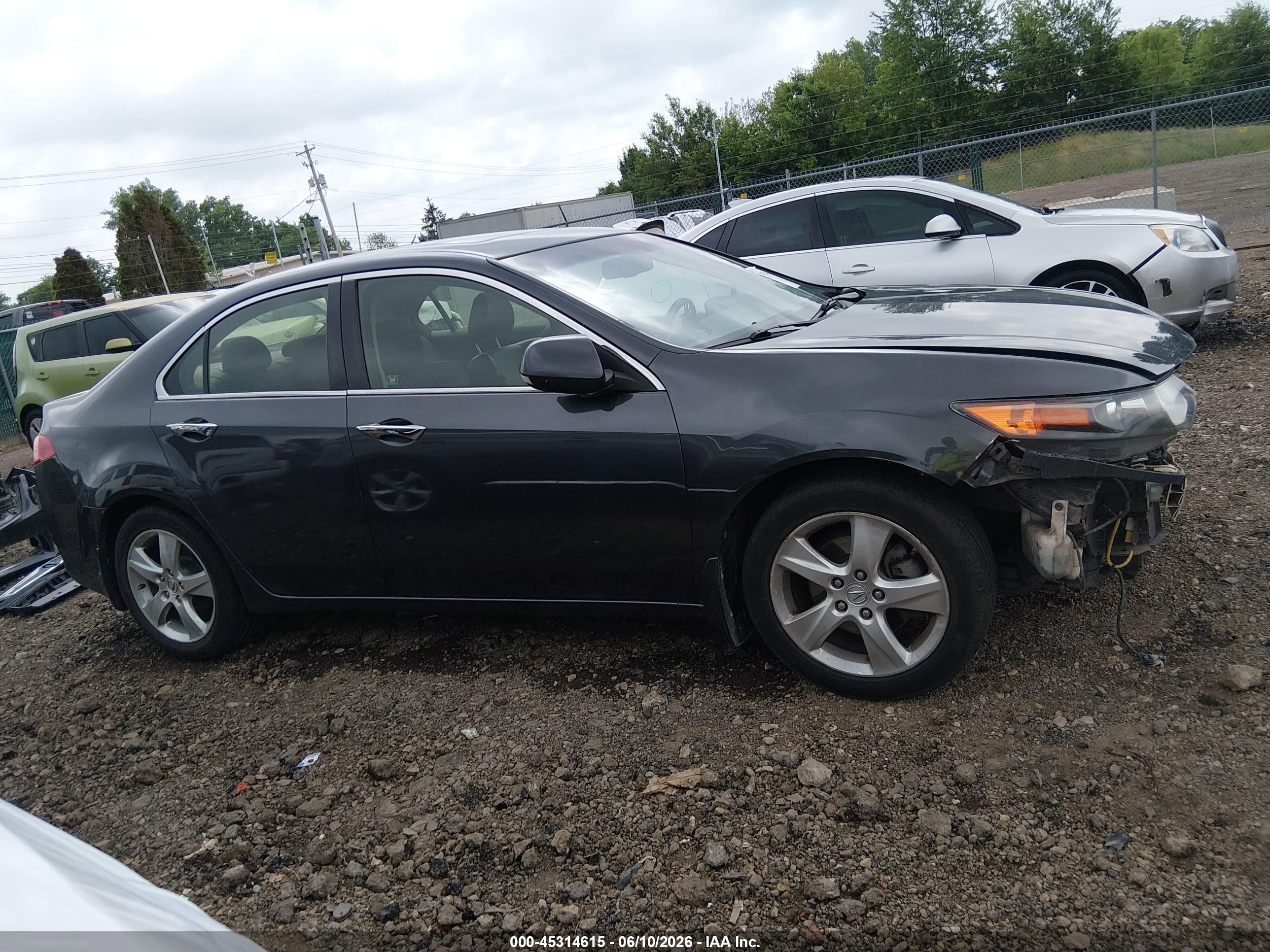 2012 Acura Tsx 2.4 Black vin: JH4CU2F44CC016730