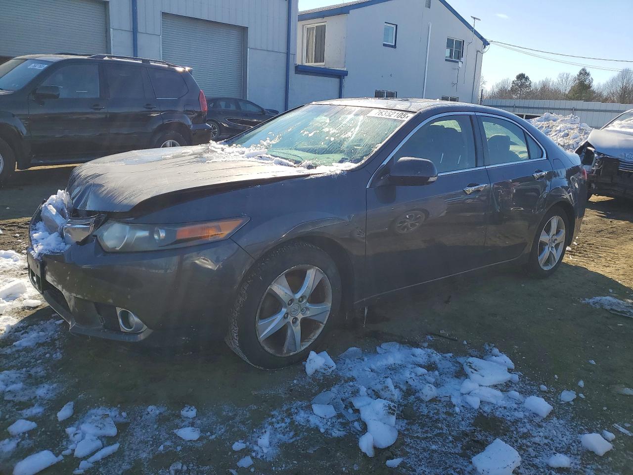 2012 Acura Tsx Charcoal vin: JH4CU2F44CC018963