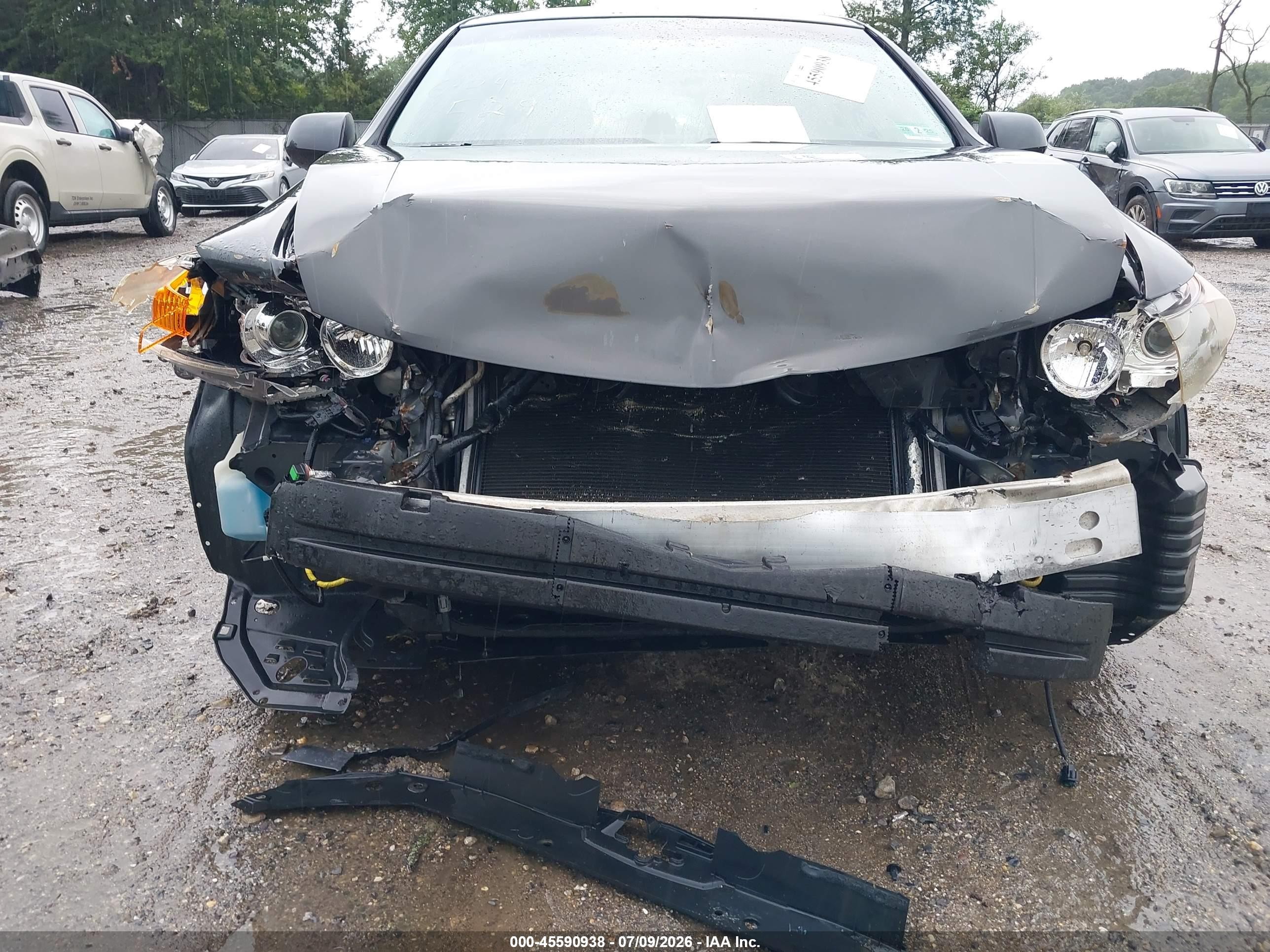 2012 Acura Tsx 2.4 Серый vin: JH4CU2F44CC027694