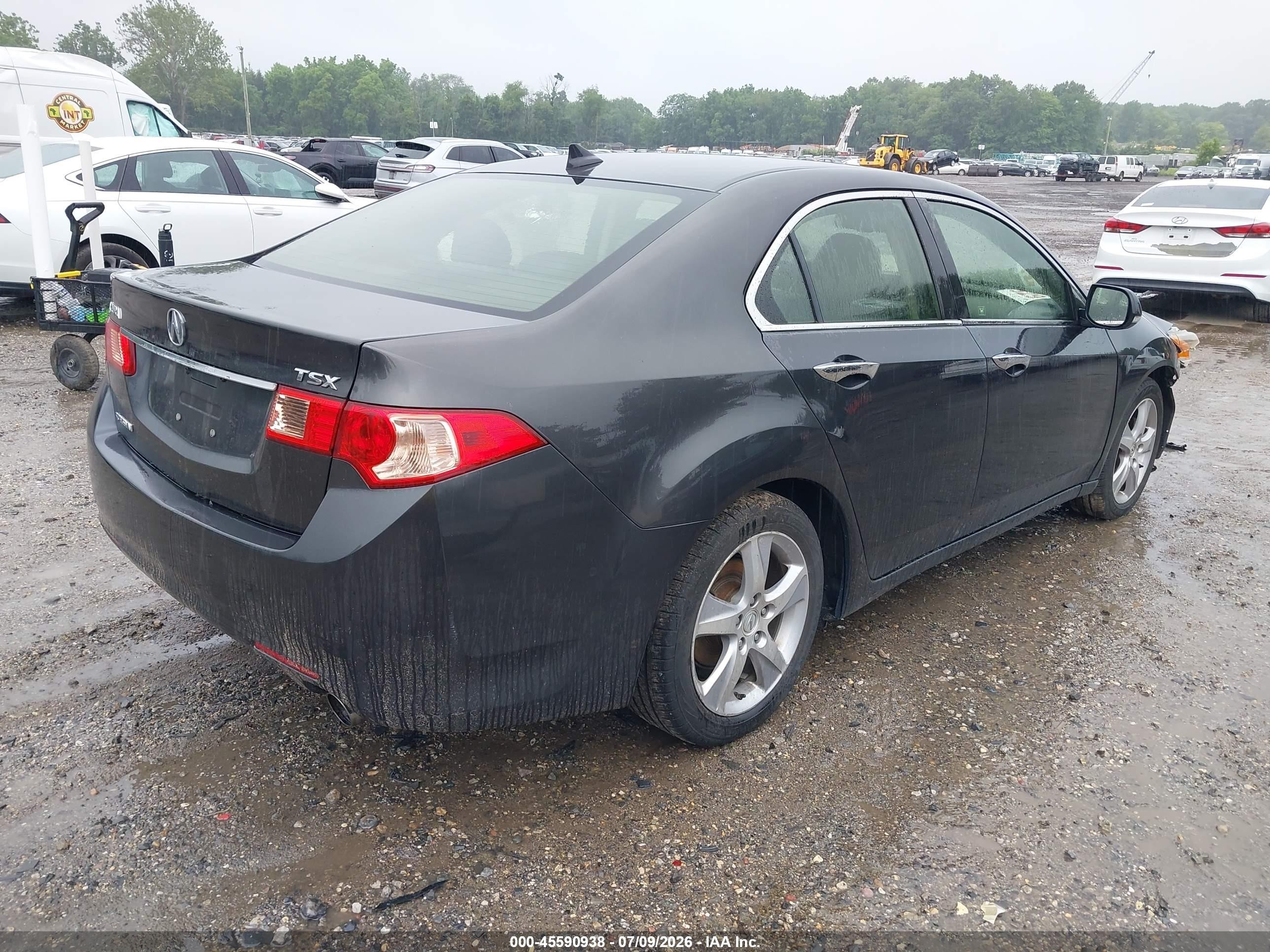 2012 Acura Tsx 2.4 Серый vin: JH4CU2F44CC027694