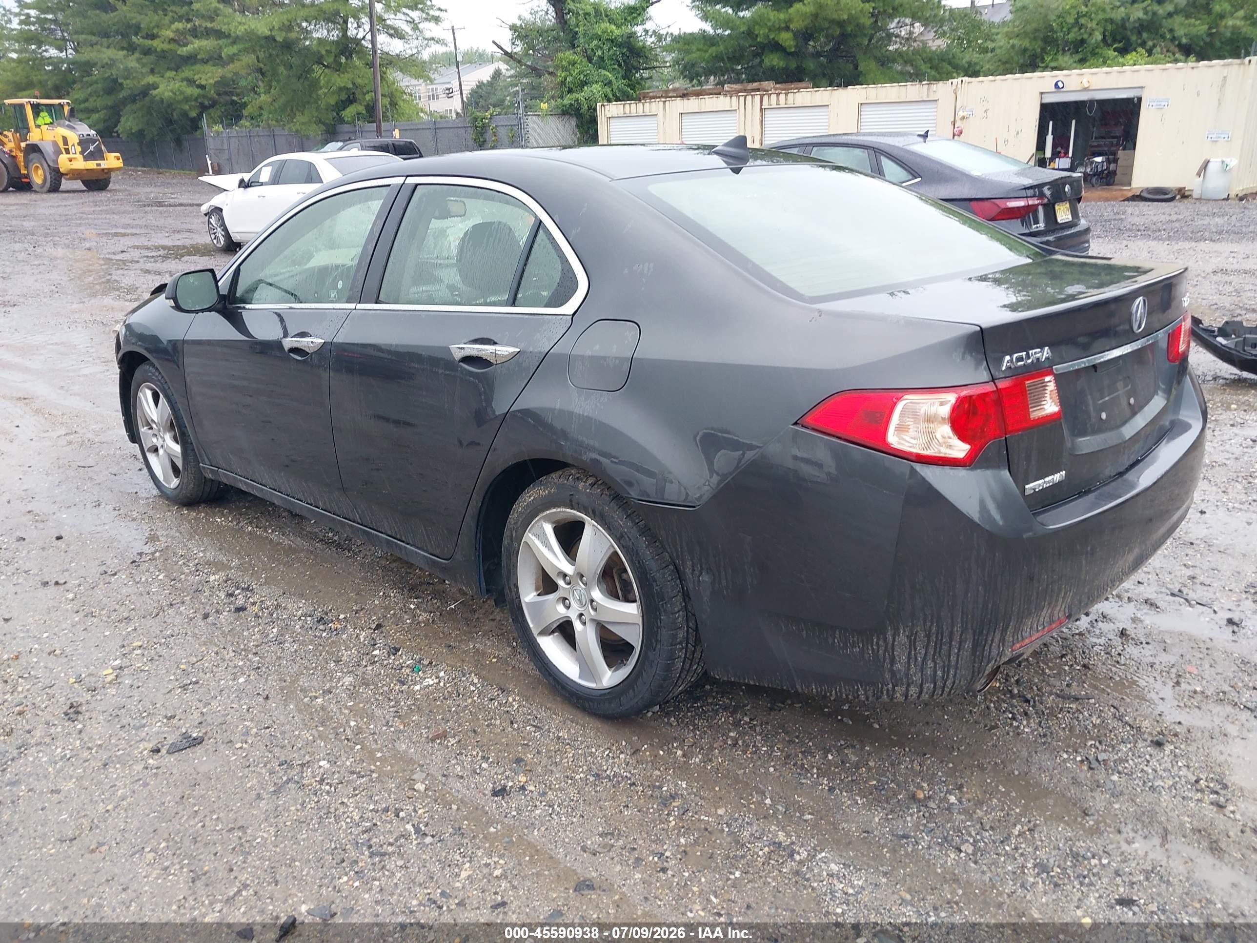 2012 Acura Tsx 2.4 Серый vin: JH4CU2F44CC027694