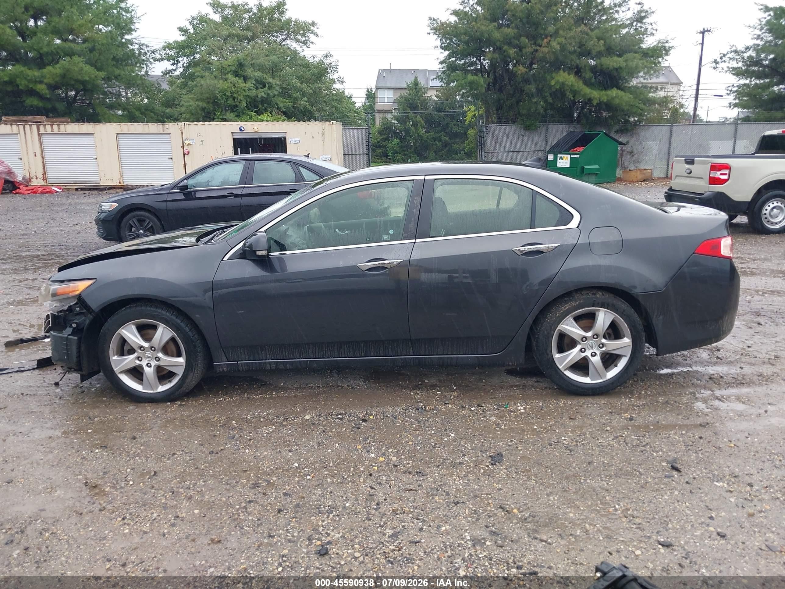 2012 Acura Tsx 2.4 Серый vin: JH4CU2F44CC027694