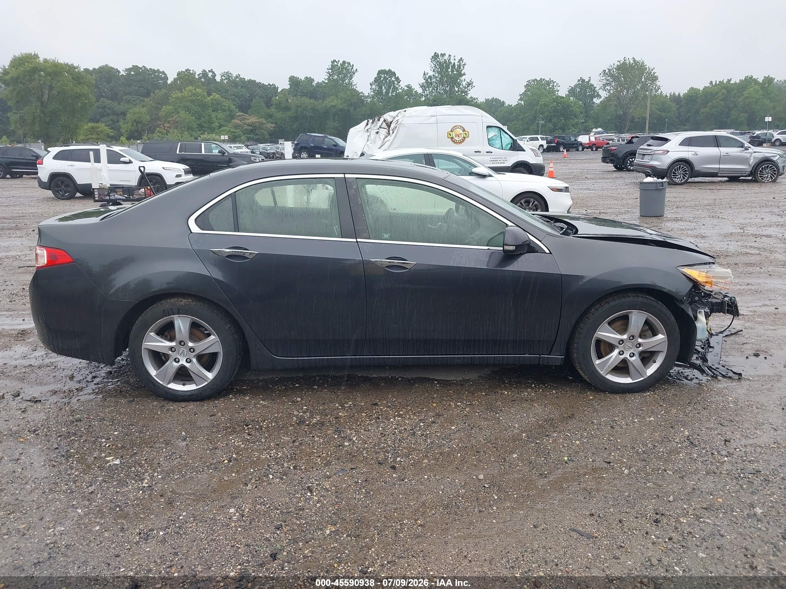 2012 Acura Tsx 2.4 Серый vin: JH4CU2F44CC027694