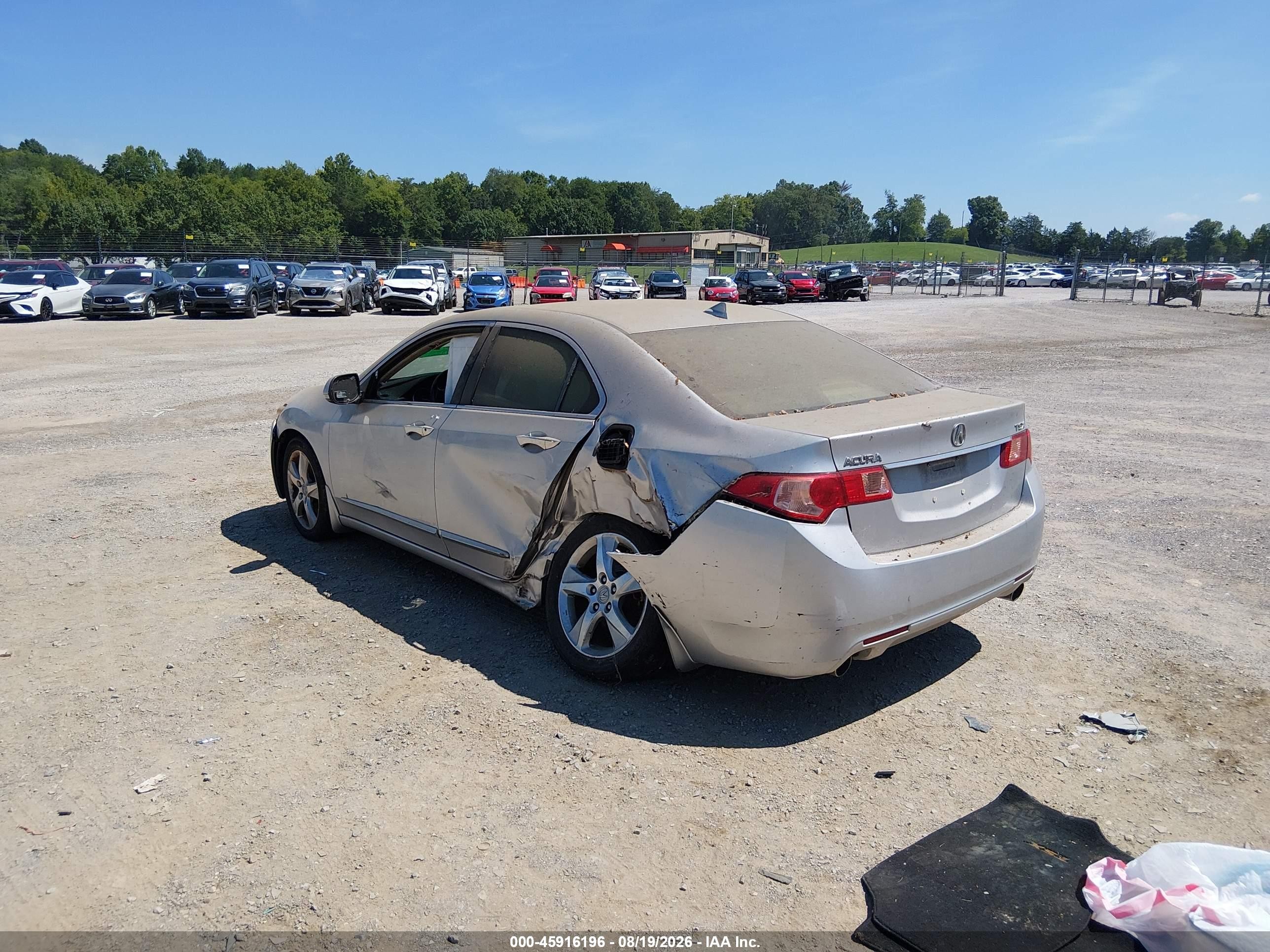2012 Acura Tsx 2.4 Silver vin: JH4CU2F44CC028490