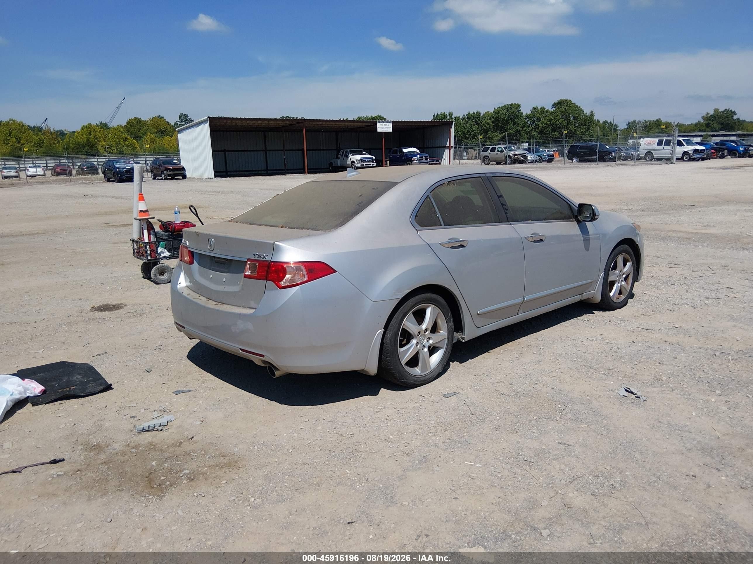 2012 Acura Tsx 2.4 Silver vin: JH4CU2F44CC028490
