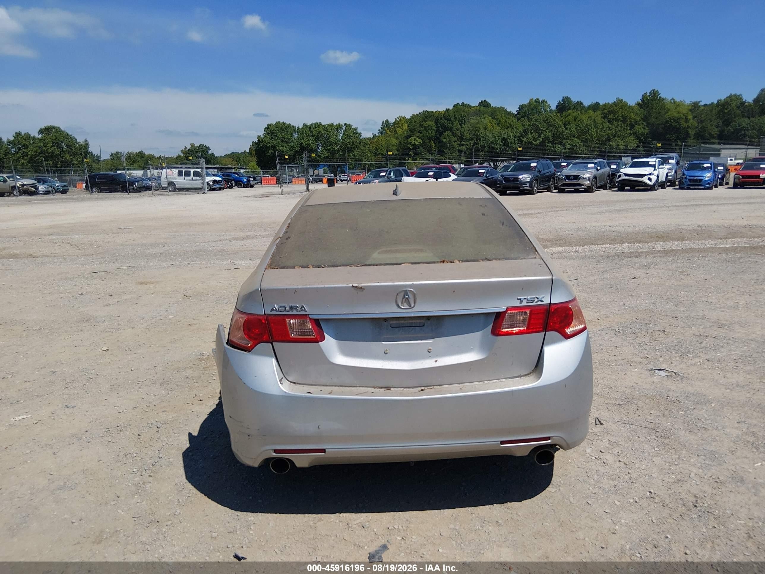2012 Acura Tsx 2.4 Silver vin: JH4CU2F44CC028490