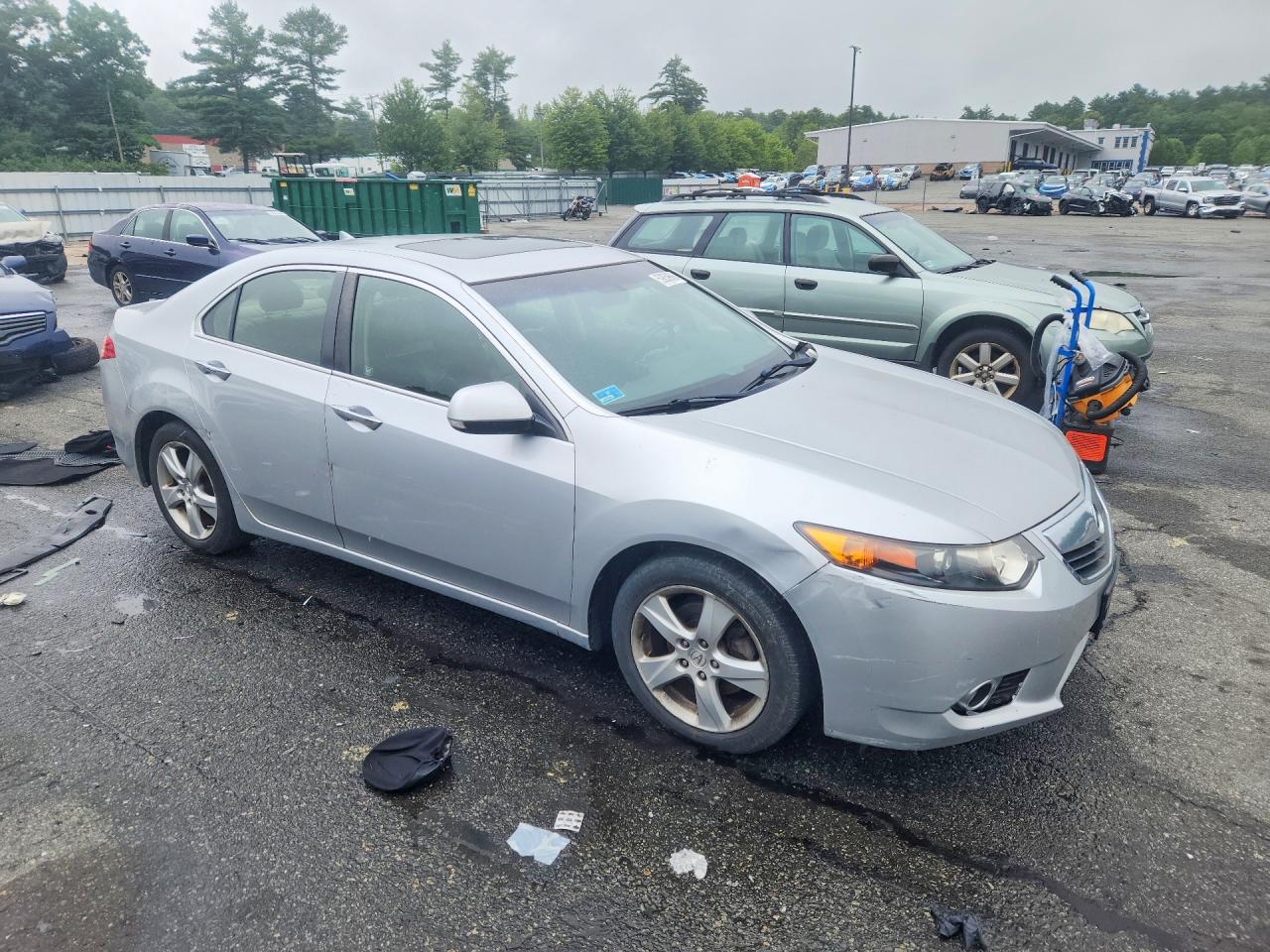 2013 Acura Tsx Gray vin: JH4CU2F44DC007642