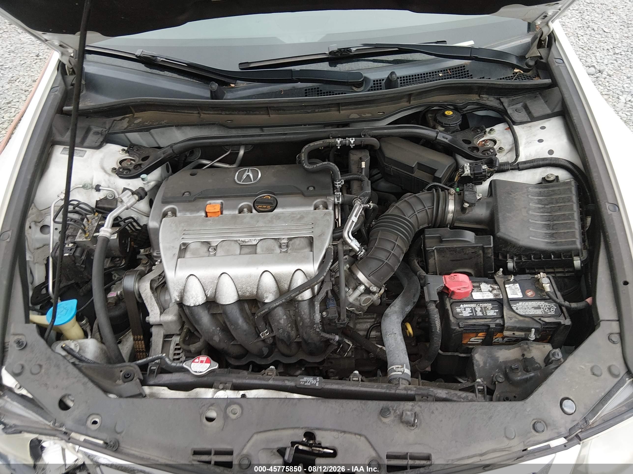 2013 Acura Tsx 2.4 White vin: JH4CU2F44DC009732
