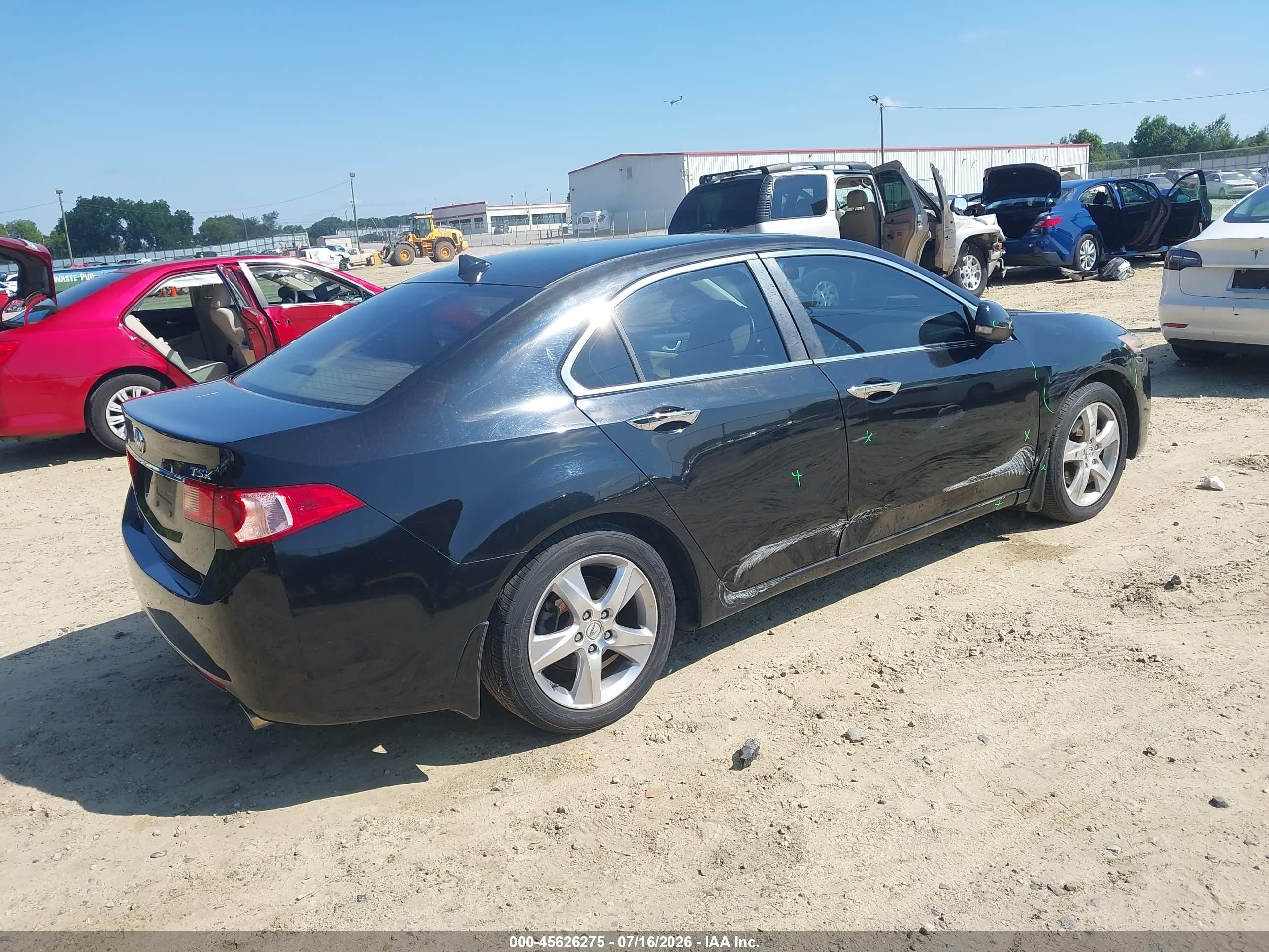 2013 Acura Tsx 2.4 Black vin: JH4CU2F44DC010427