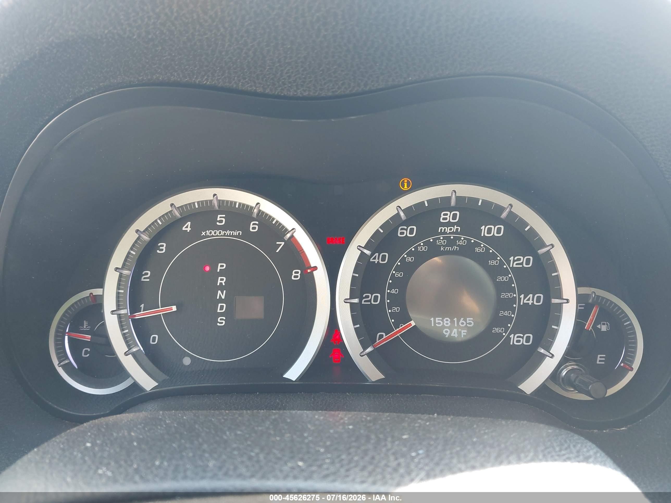 2013 Acura Tsx 2.4 Black vin: JH4CU2F44DC010427