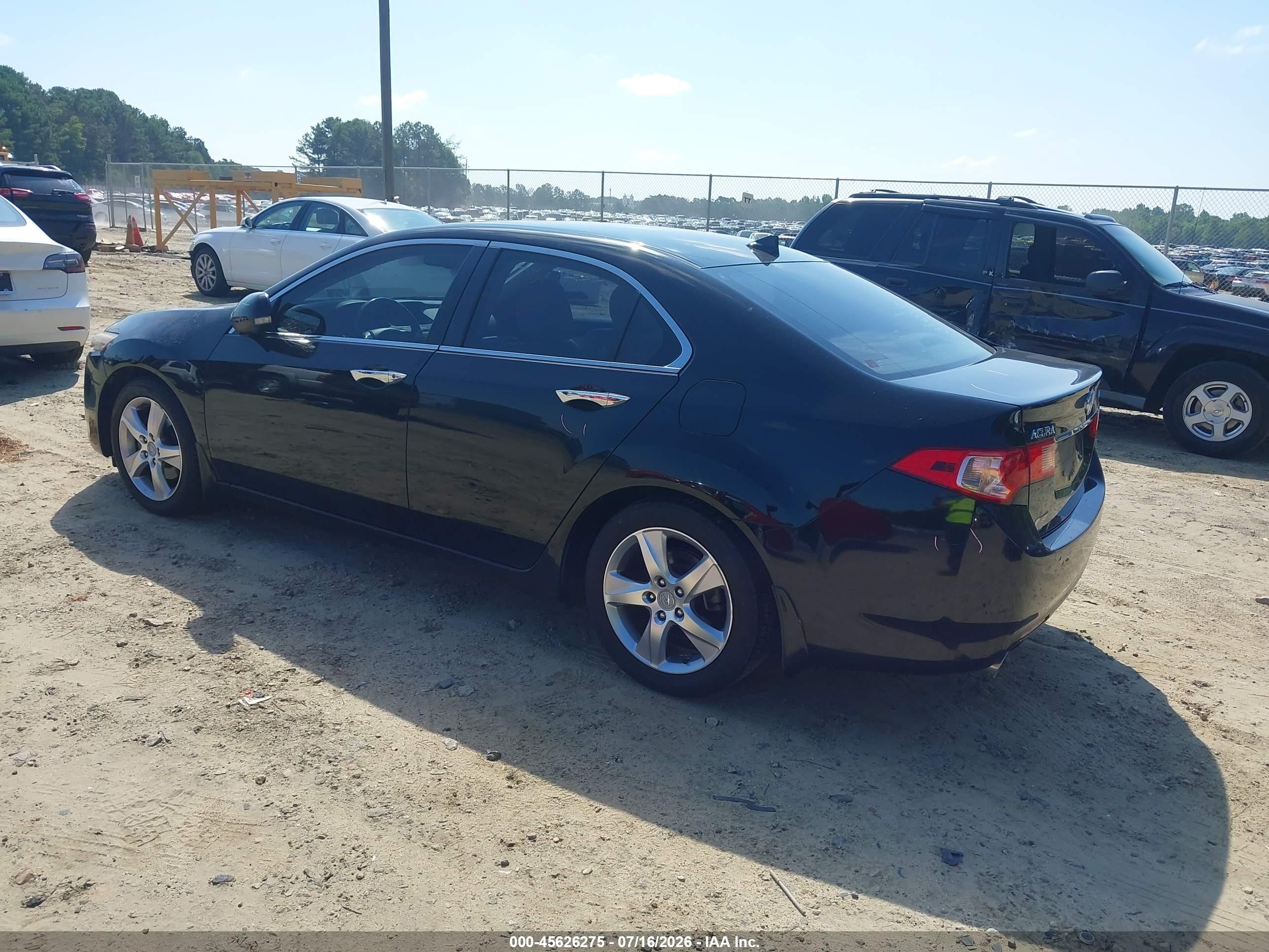 2013 Acura Tsx 2.4 Black vin: JH4CU2F44DC010427