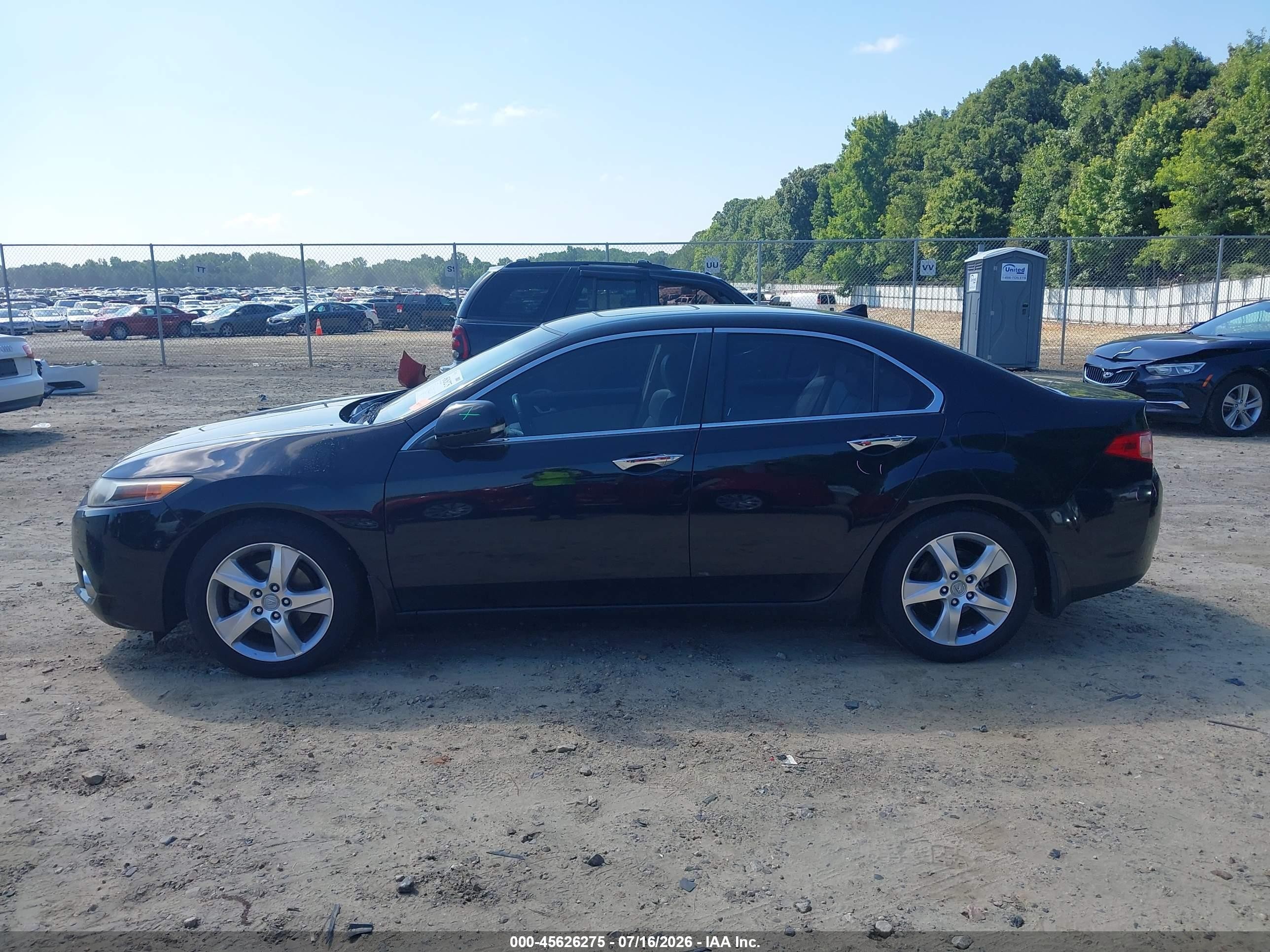 2013 Acura Tsx 2.4 Black vin: JH4CU2F44DC010427