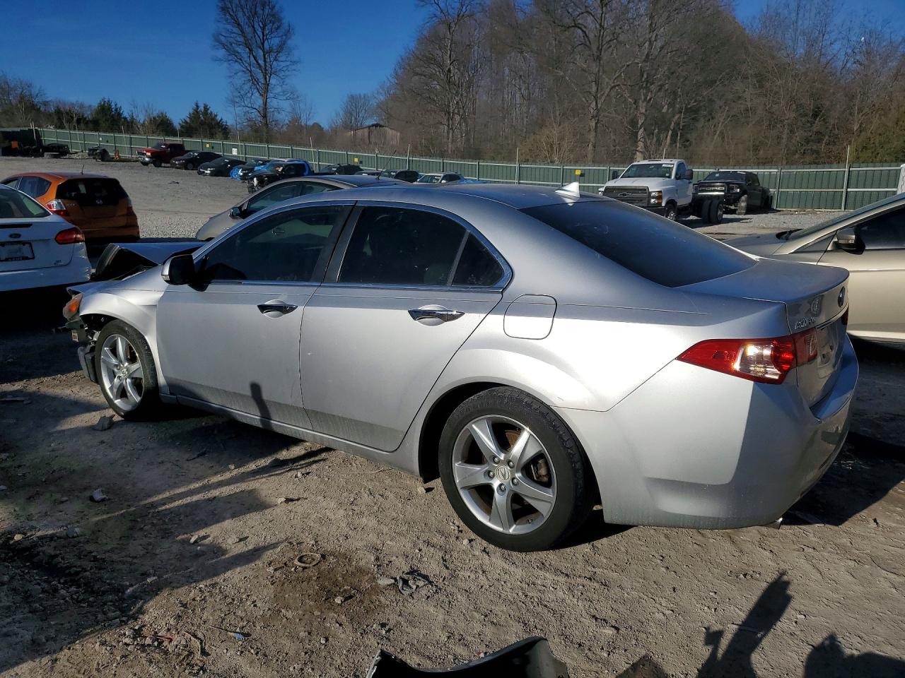2013 Acura Tsx Silver vin: JH4CU2F44DC011321