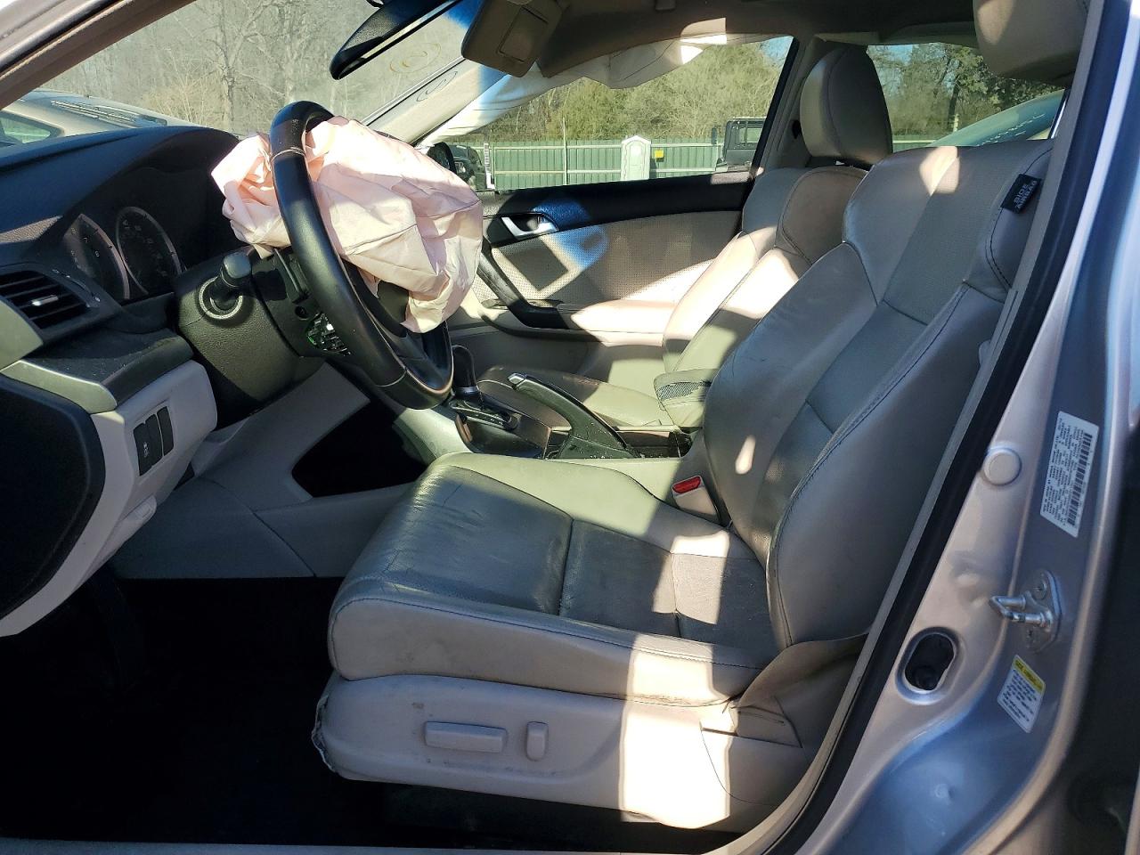 2013 Acura Tsx Silver vin: JH4CU2F44DC011321