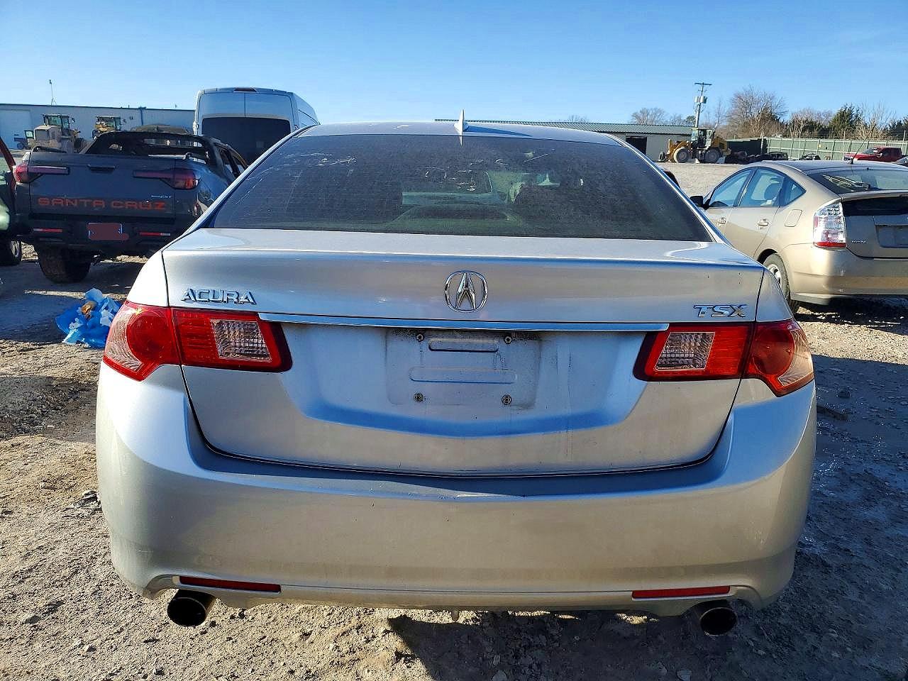 2013 Acura Tsx Silver vin: JH4CU2F44DC011321