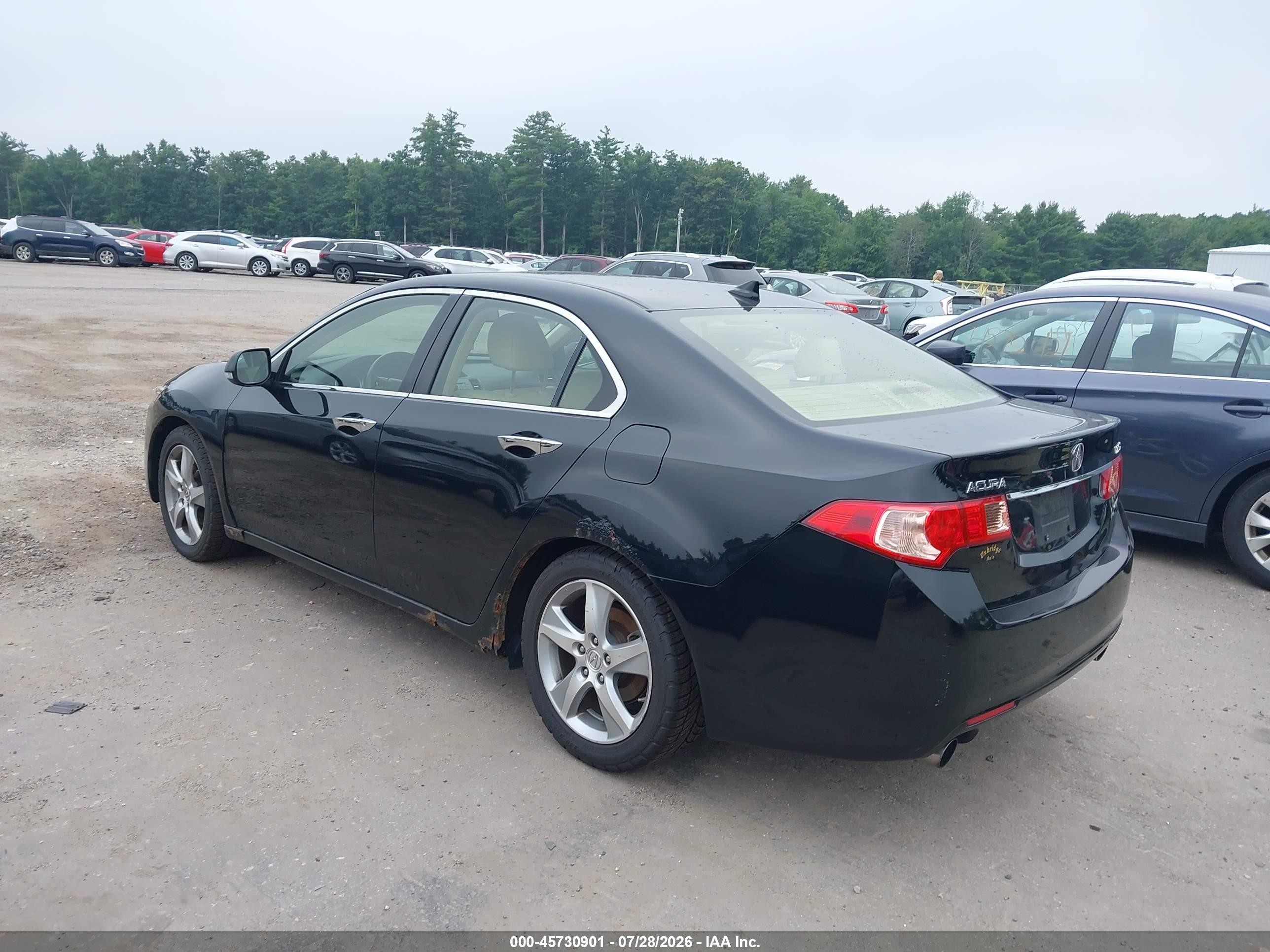 2014 Acura Tsx 2.4 Black vin: JH4CU2F44EC001373