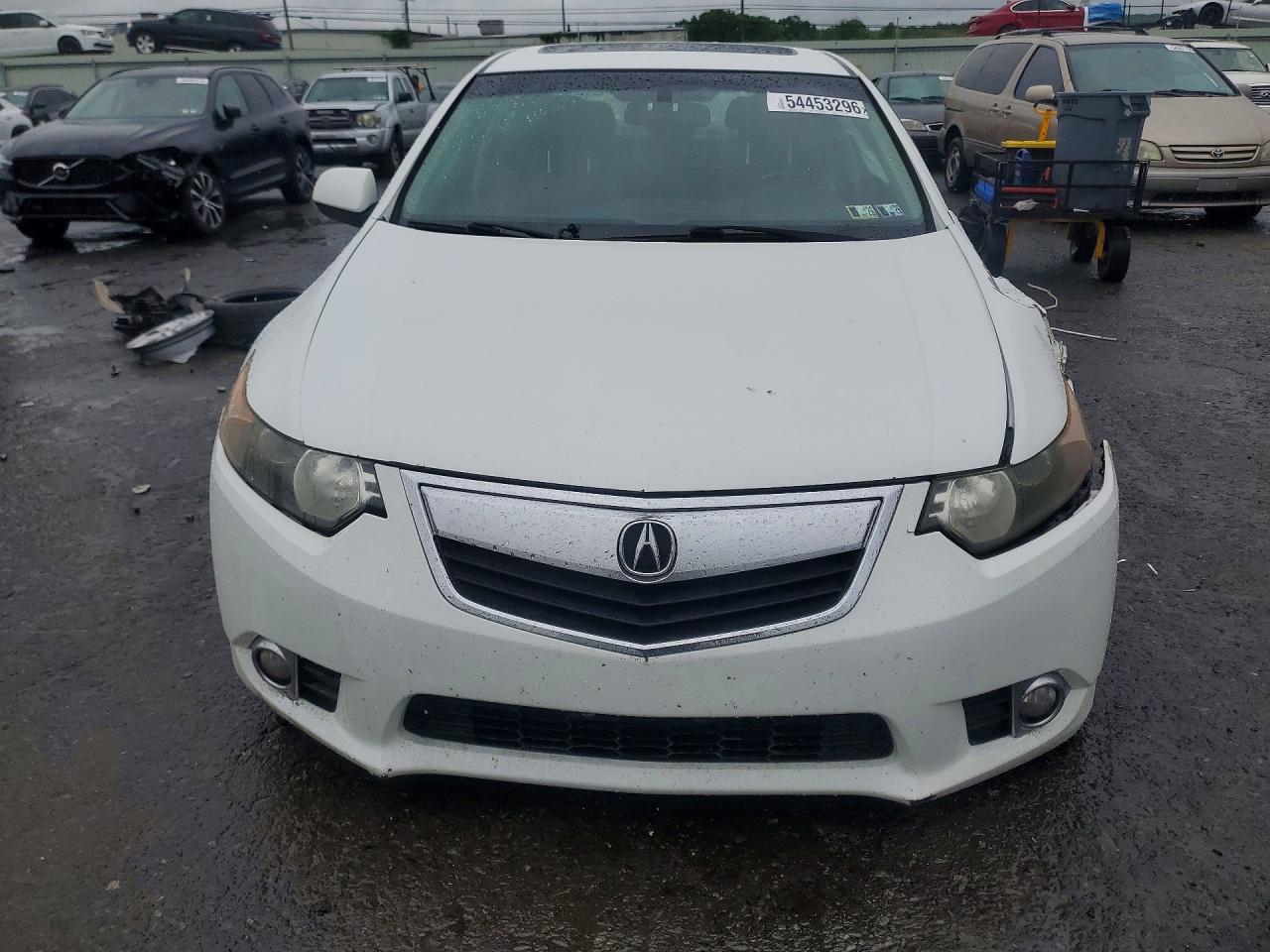 2012 Acura Tsx White vin: JH4CU2F45CC003145
