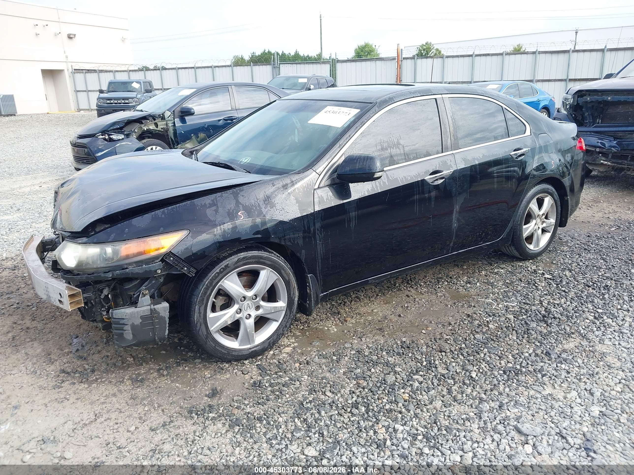 2012 Acura Tsx 2.4 Black vin: JH4CU2F45CC003212