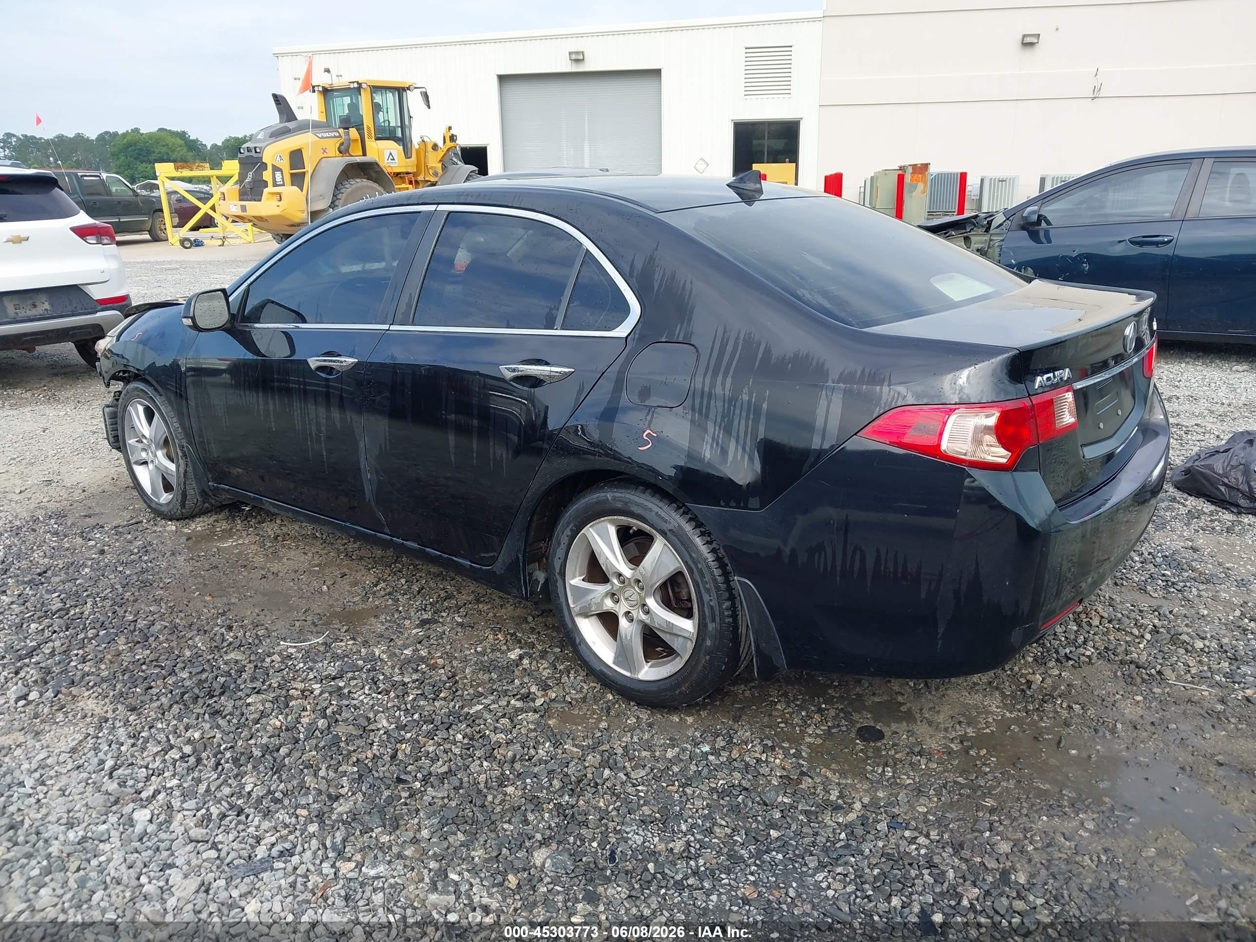 2012 Acura Tsx 2.4 Black vin: JH4CU2F45CC003212