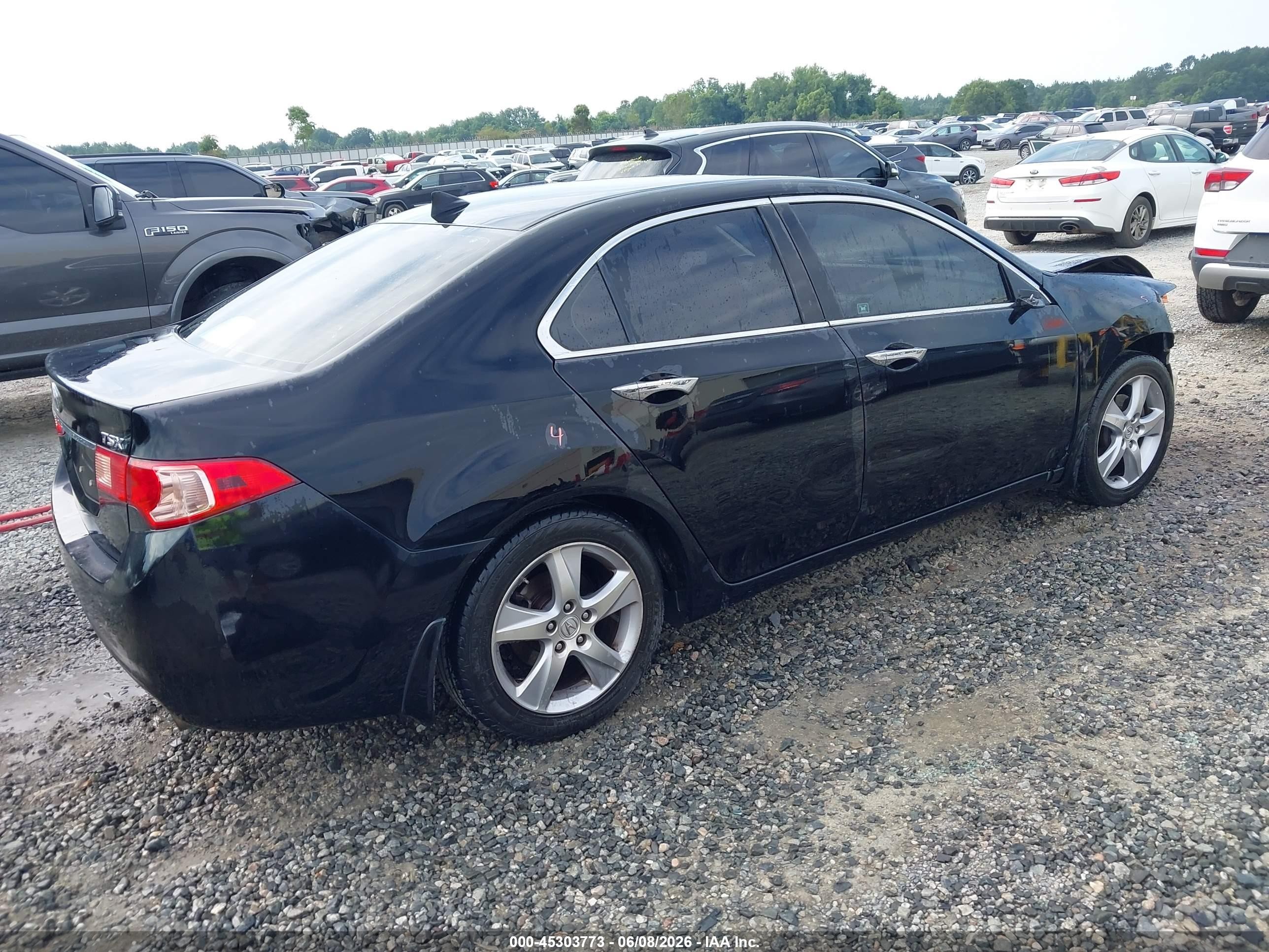 2012 Acura Tsx 2.4 Black vin: JH4CU2F45CC003212