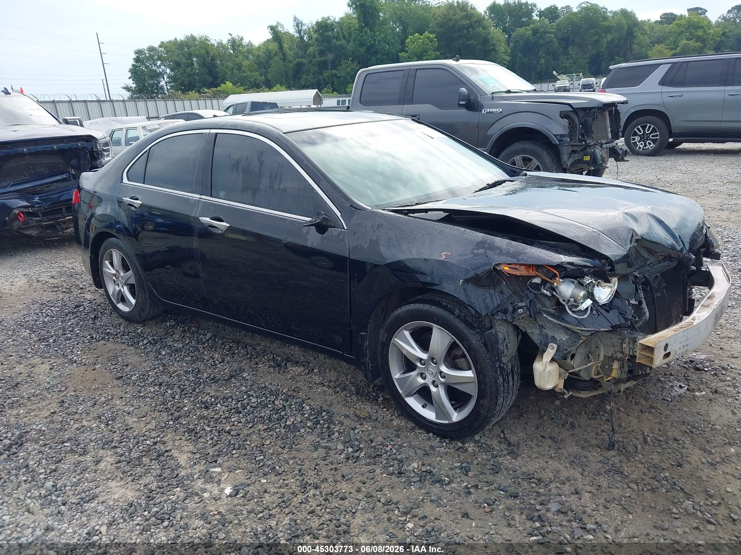 2012 Acura Tsx 2.4 Black vin: JH4CU2F45CC003212