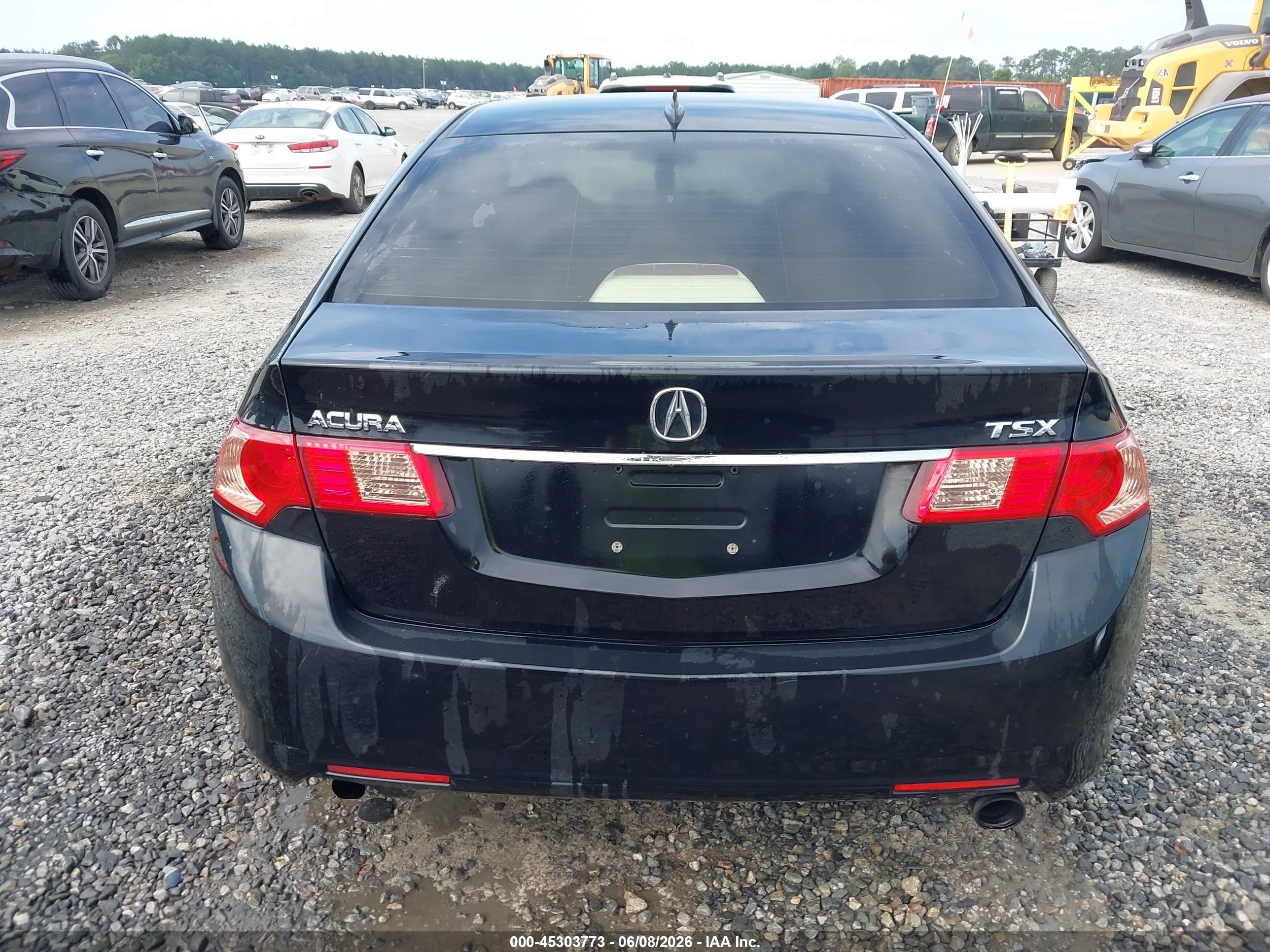 2012 Acura Tsx 2.4 Black vin: JH4CU2F45CC003212