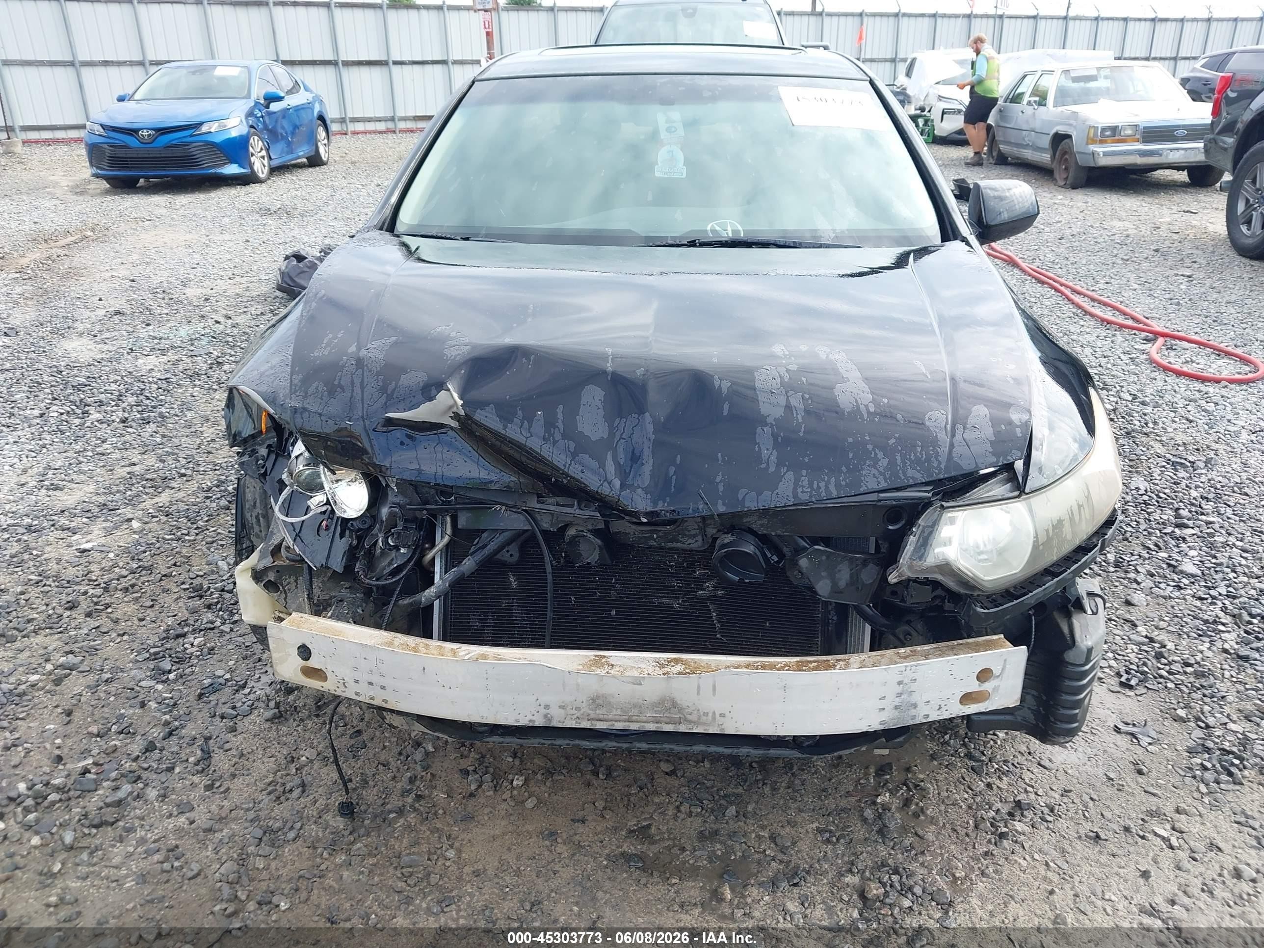 2012 Acura Tsx 2.4 Black vin: JH4CU2F45CC003212