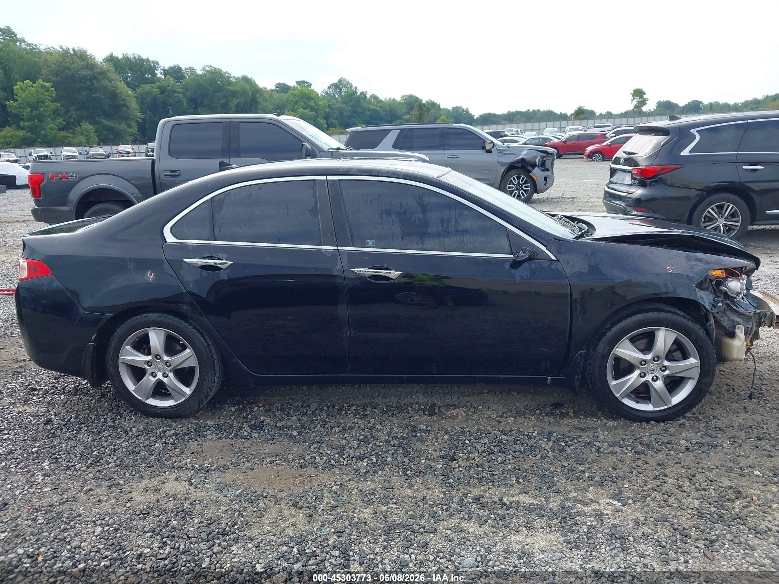 2012 Acura Tsx 2.4 Black vin: JH4CU2F45CC003212
