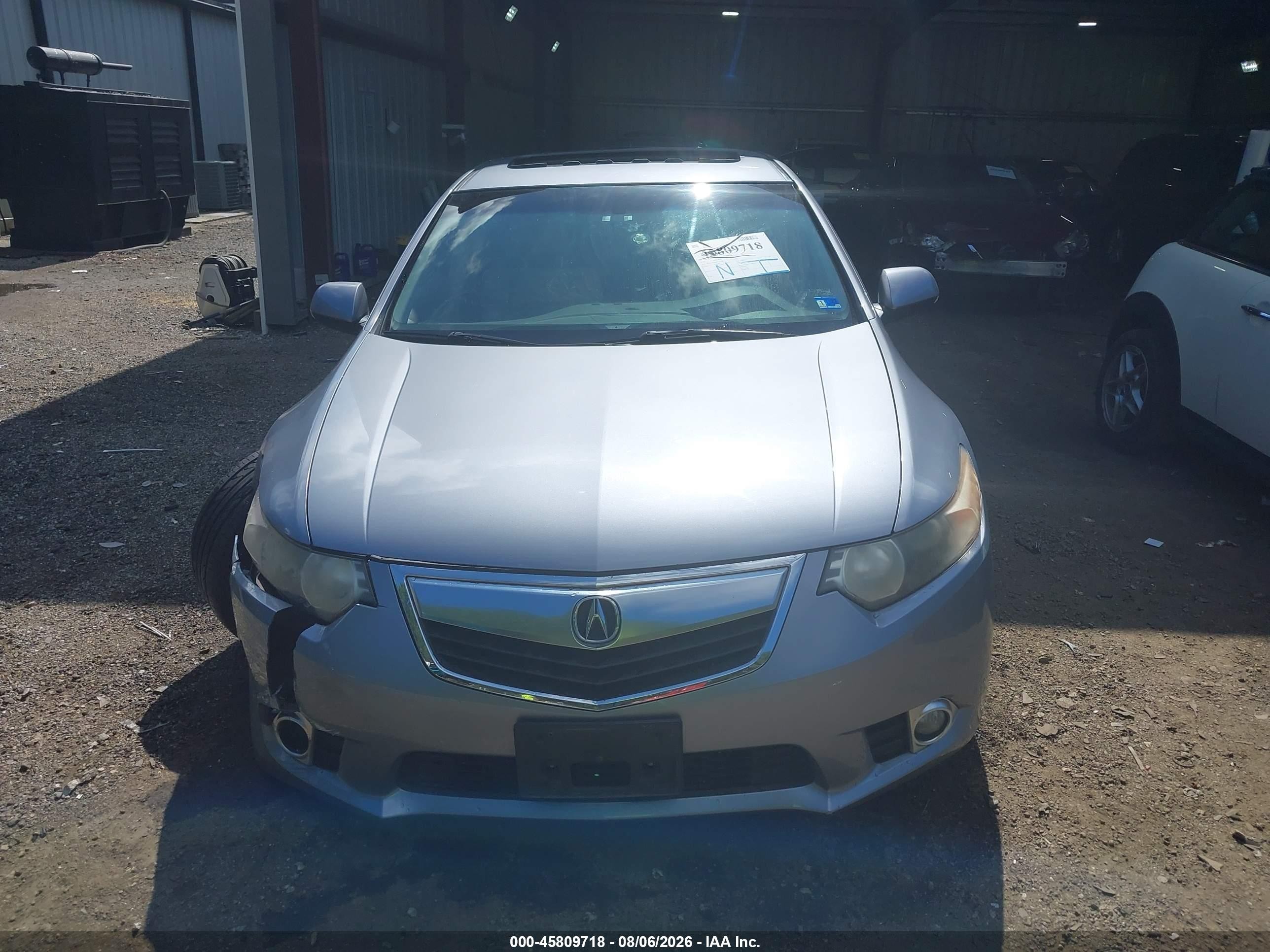 2012 Acura Tsx 2.4 Blue vin: JH4CU2F45CC005168